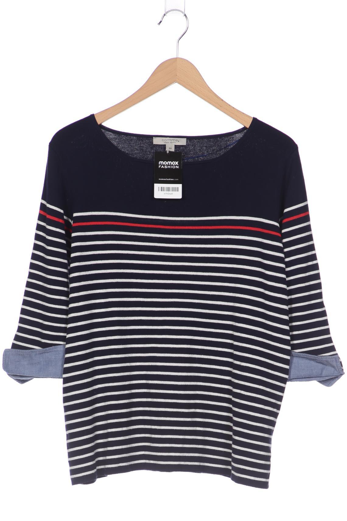 

Comma Damen Pullover, marineblau