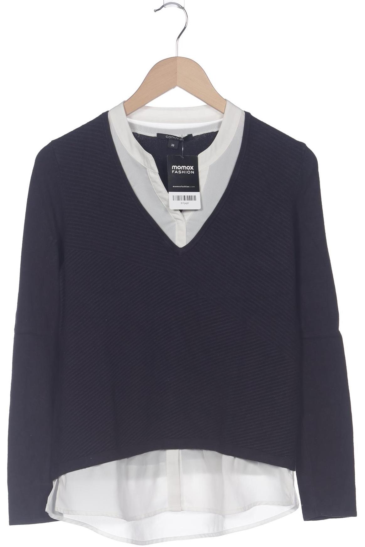 

Comma Damen Pullover, marineblau, Gr. 38
