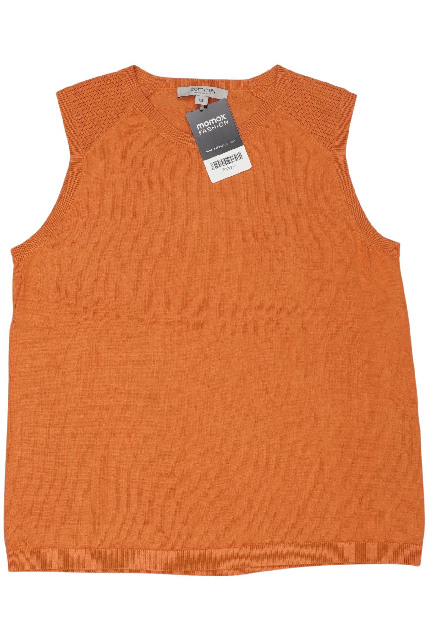 

Comma Damen Pullover, orange, Gr. 38