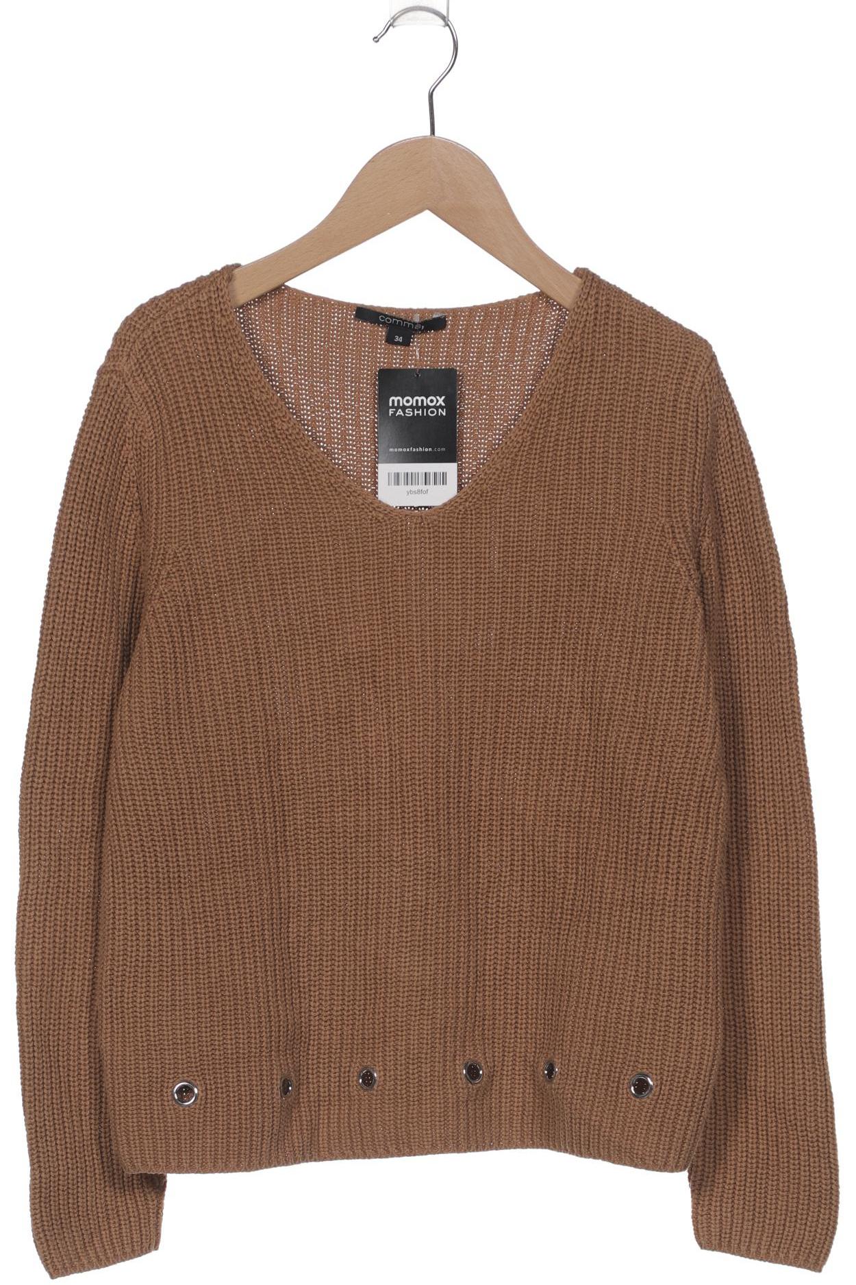 

Comma Damen Pullover, braun, Gr. 34