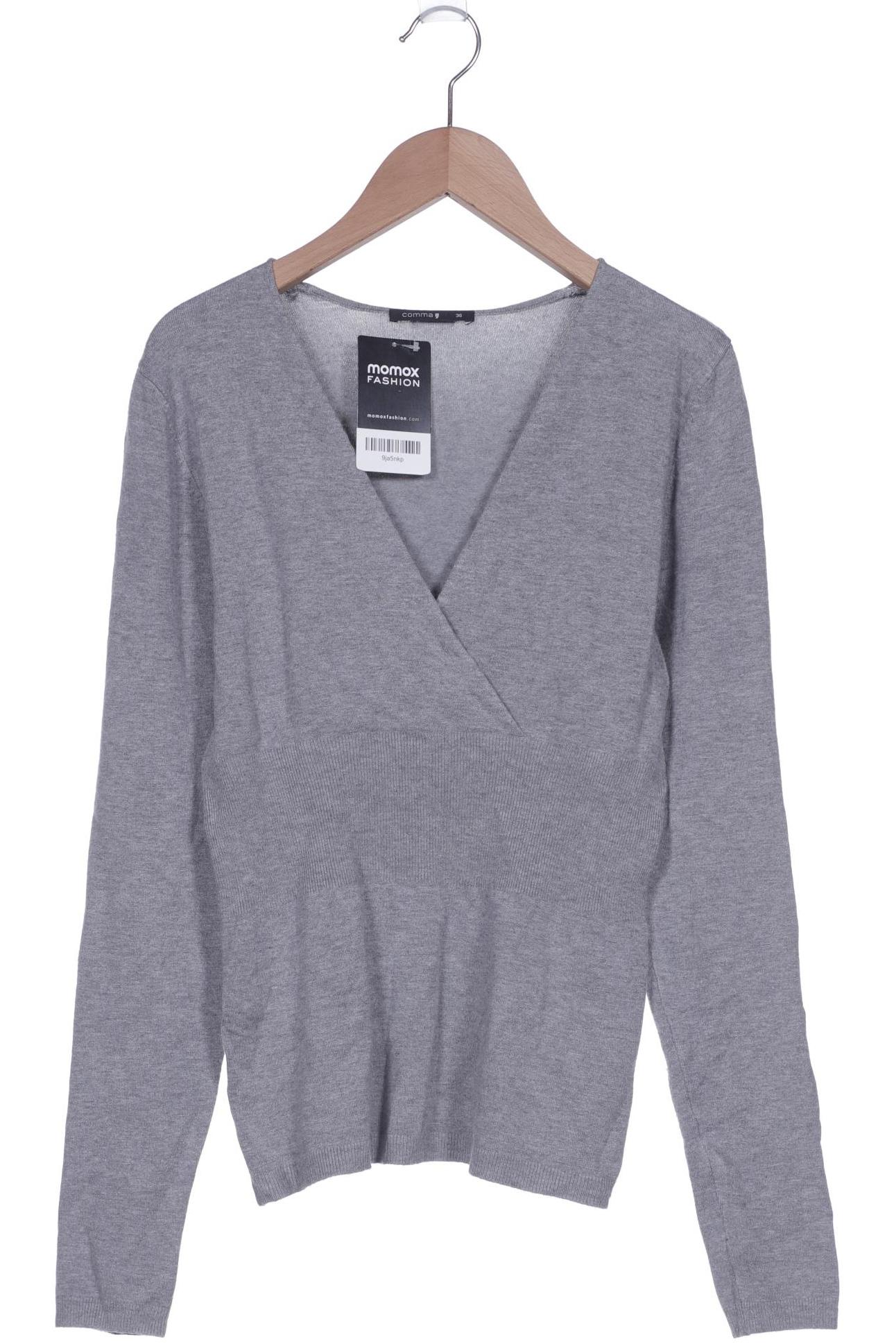 

Comma Damen Pullover, grau, Gr. 36