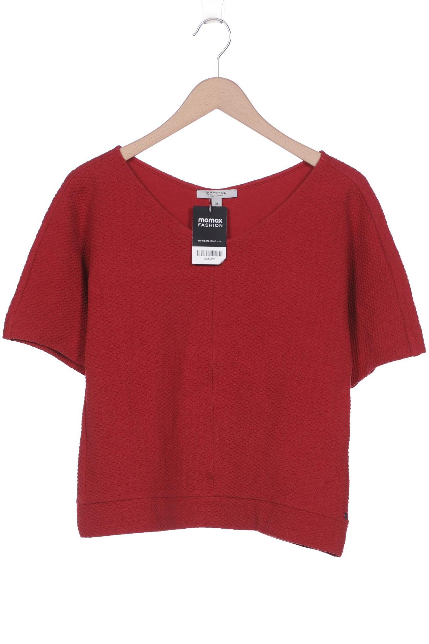 

Comma Damen Pullover, rot