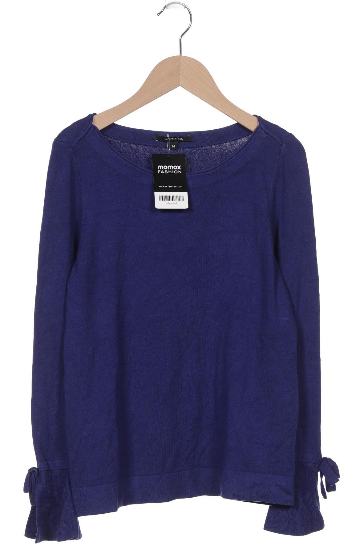 Thumbnail - Comma Damen Pullover, blau, Gr. 34