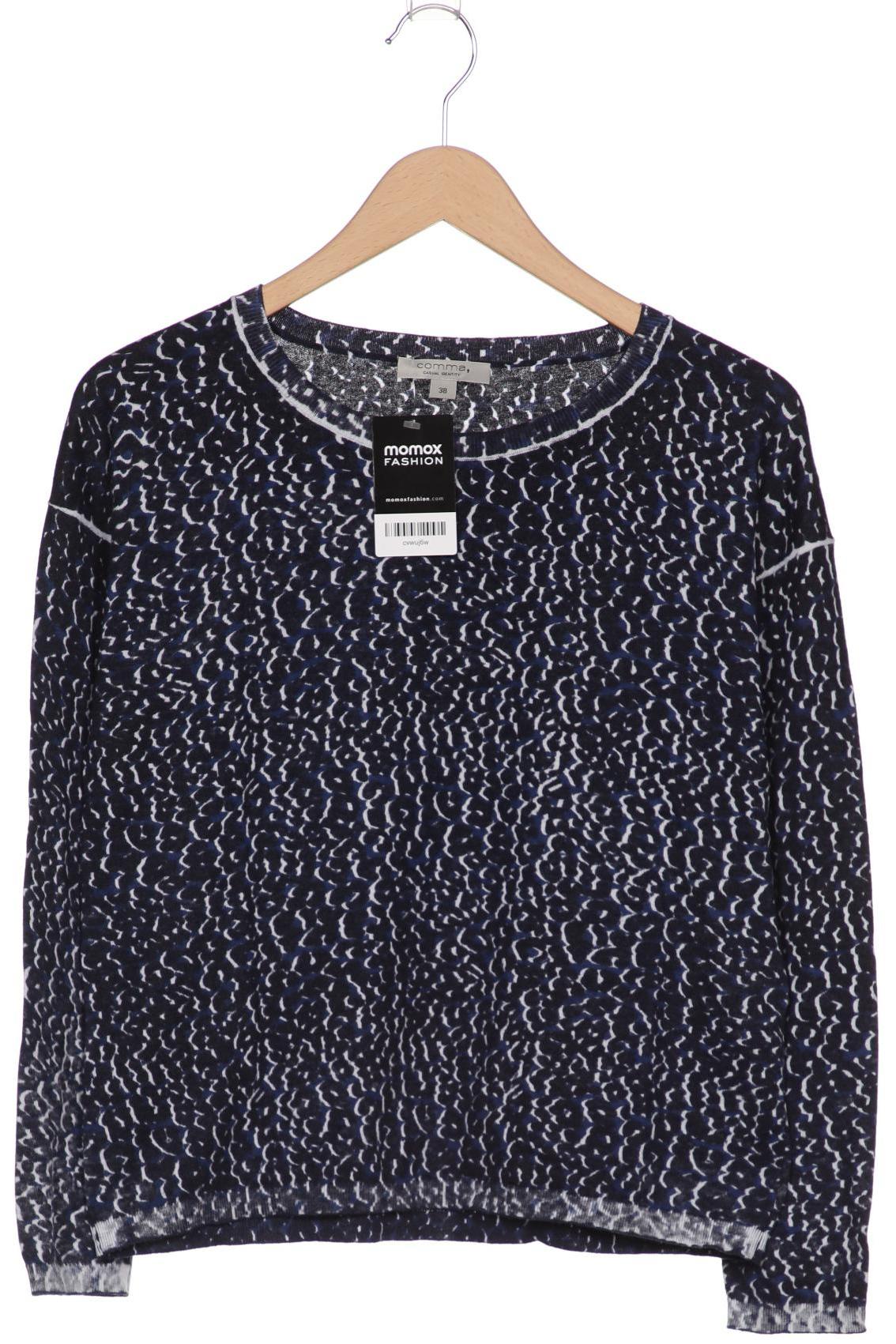 

Comma Damen Pullover, marineblau, Gr. 38