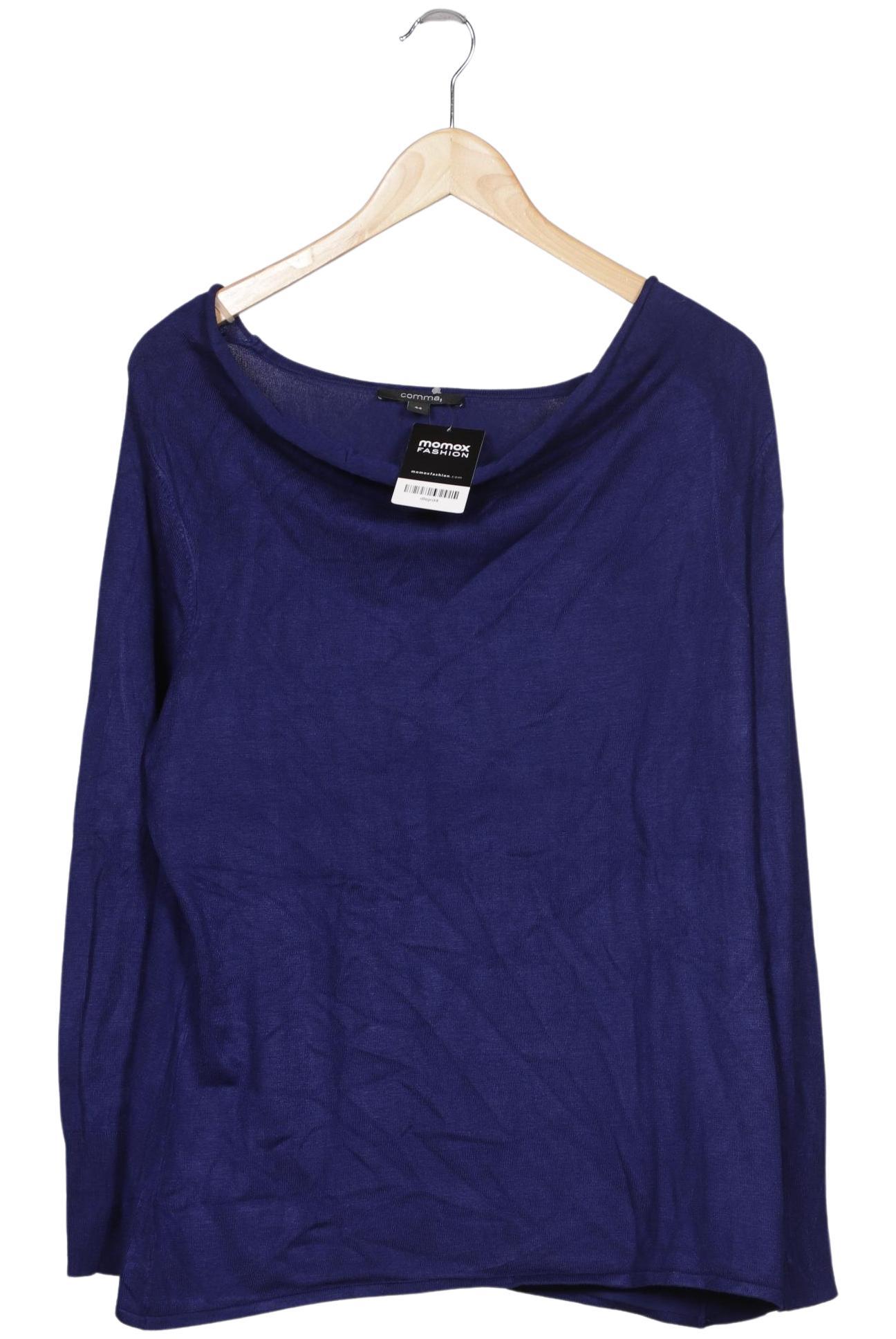 

Comma Damen Pullover, marineblau, Gr. 44