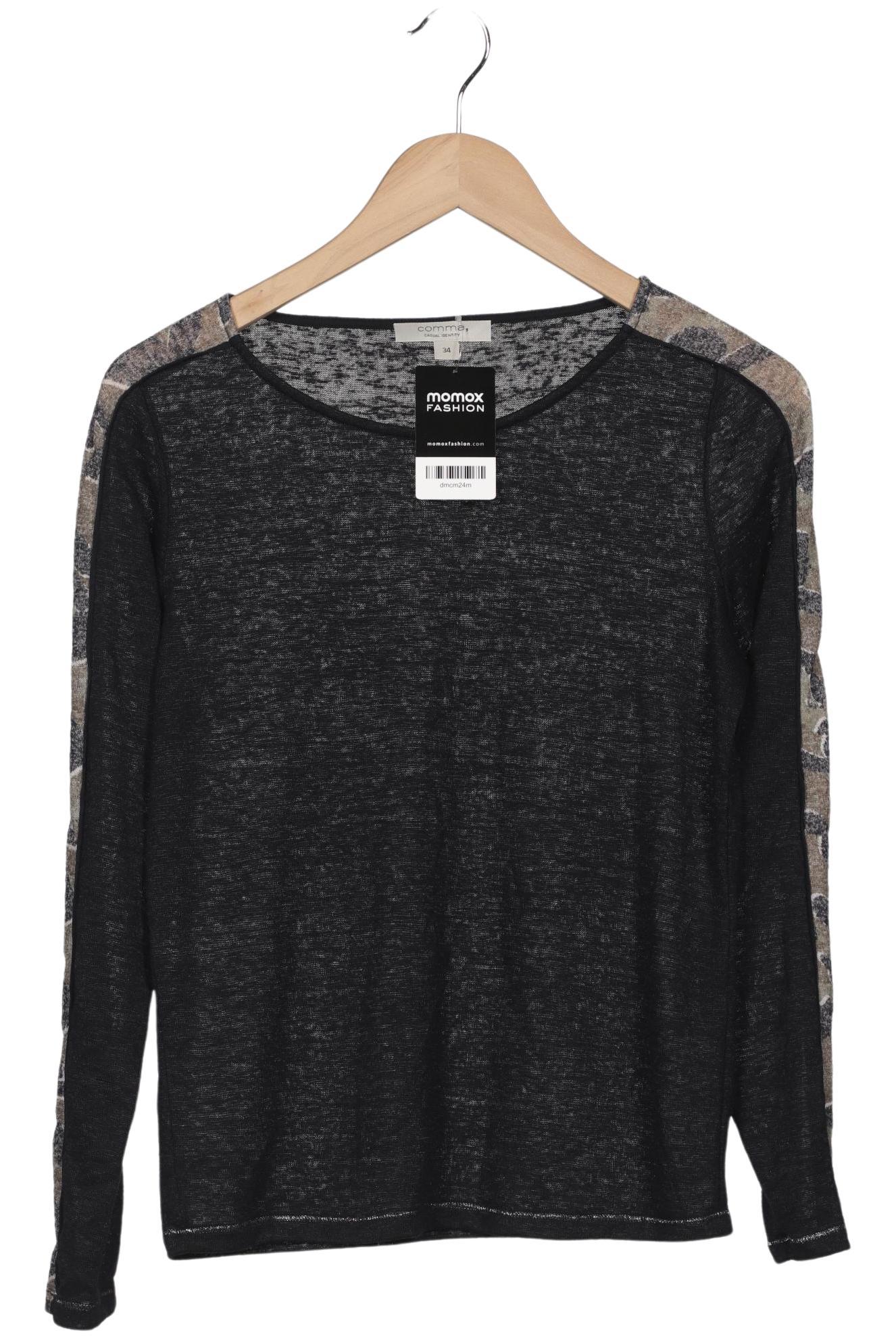 

Comma Damen Pullover, marineblau, Gr. 34