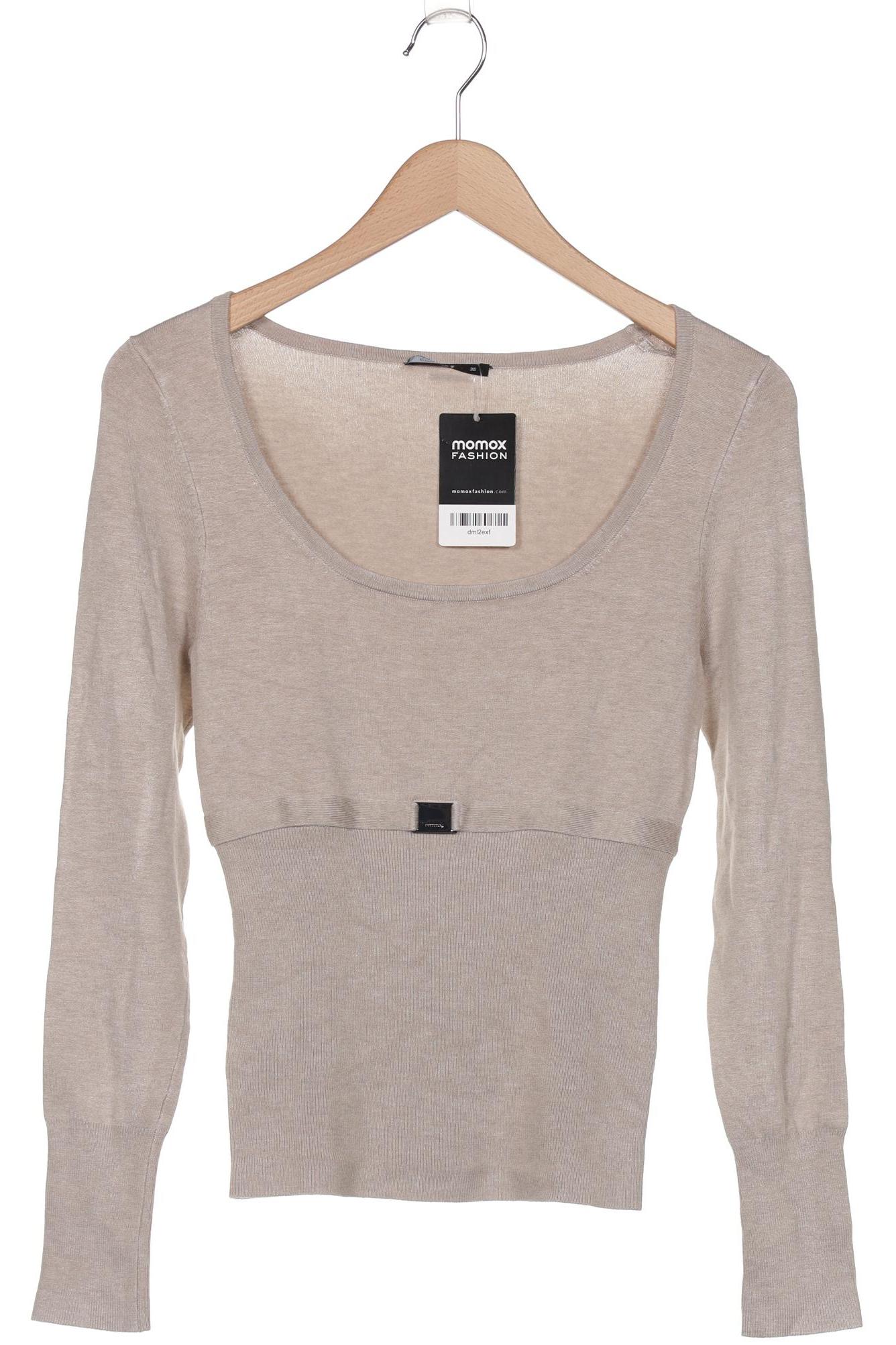 

Comma Damen Pullover, beige, Gr. 36
