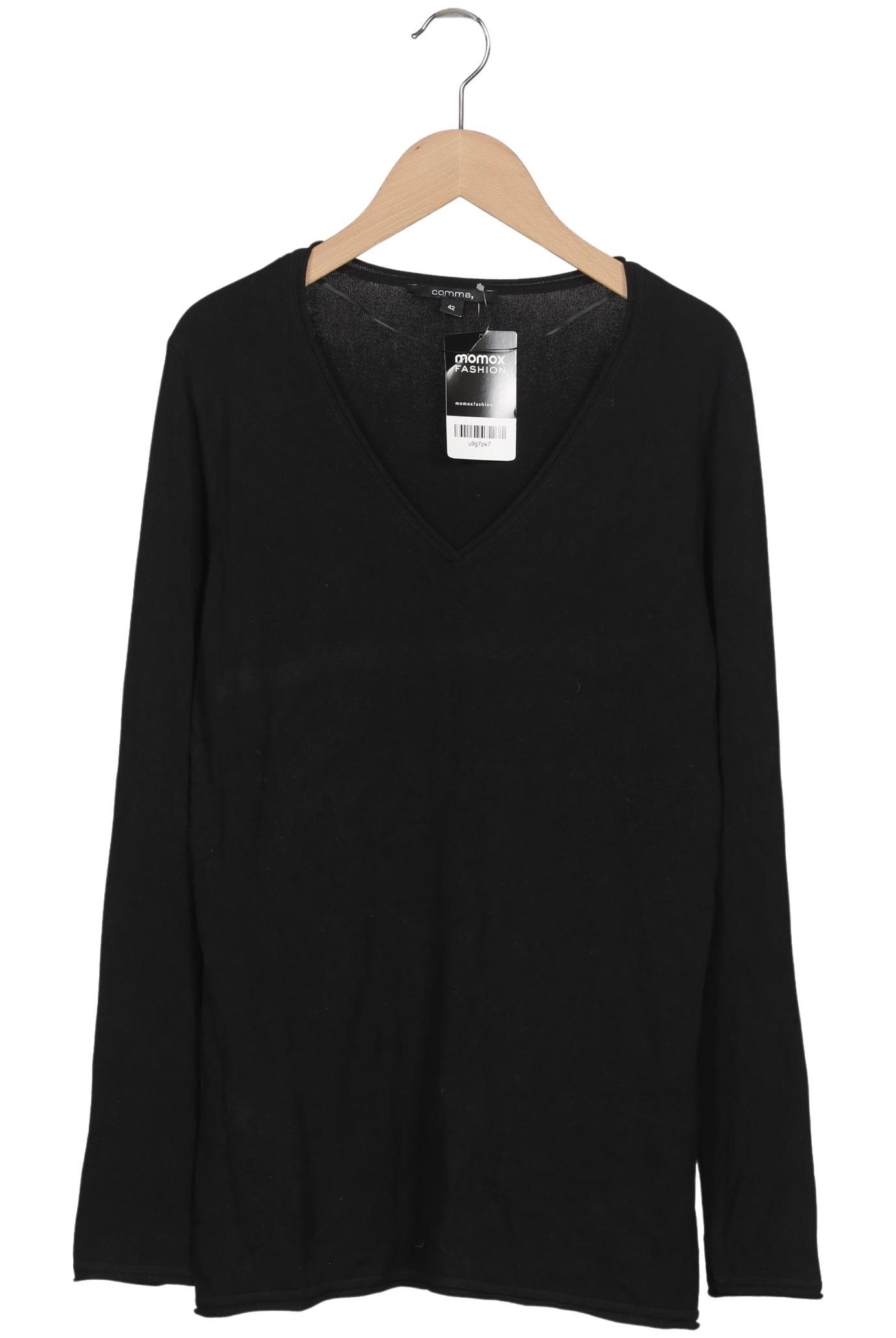 

Comma Damen Pullover, schwarz, Gr. 42