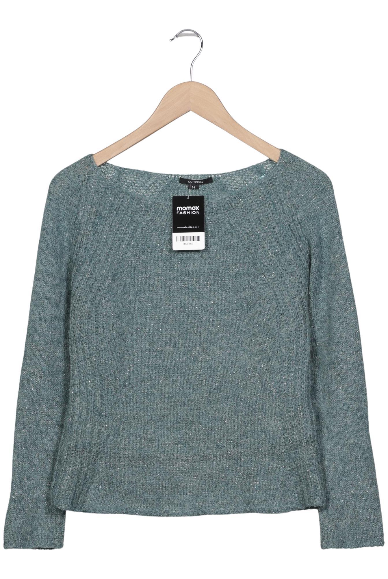 

Comma Damen Pullover, türkis, Gr. 34