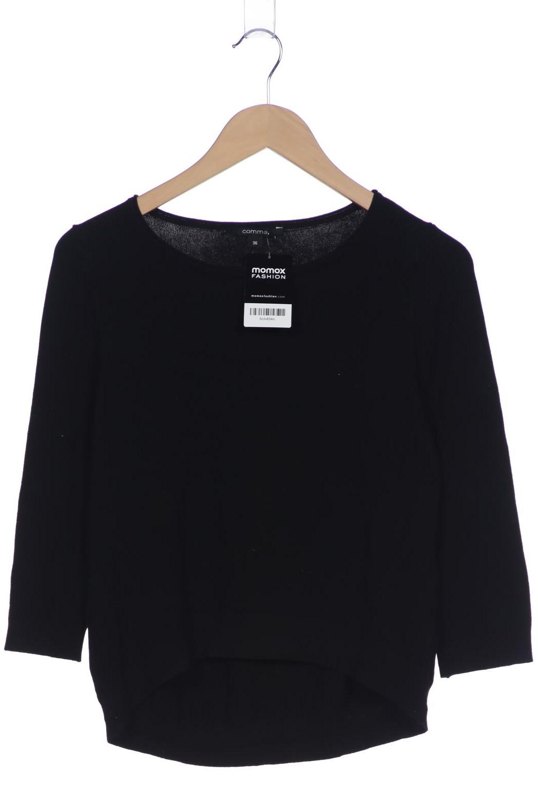 

Comma Damen Pullover, schwarz, Gr. 36