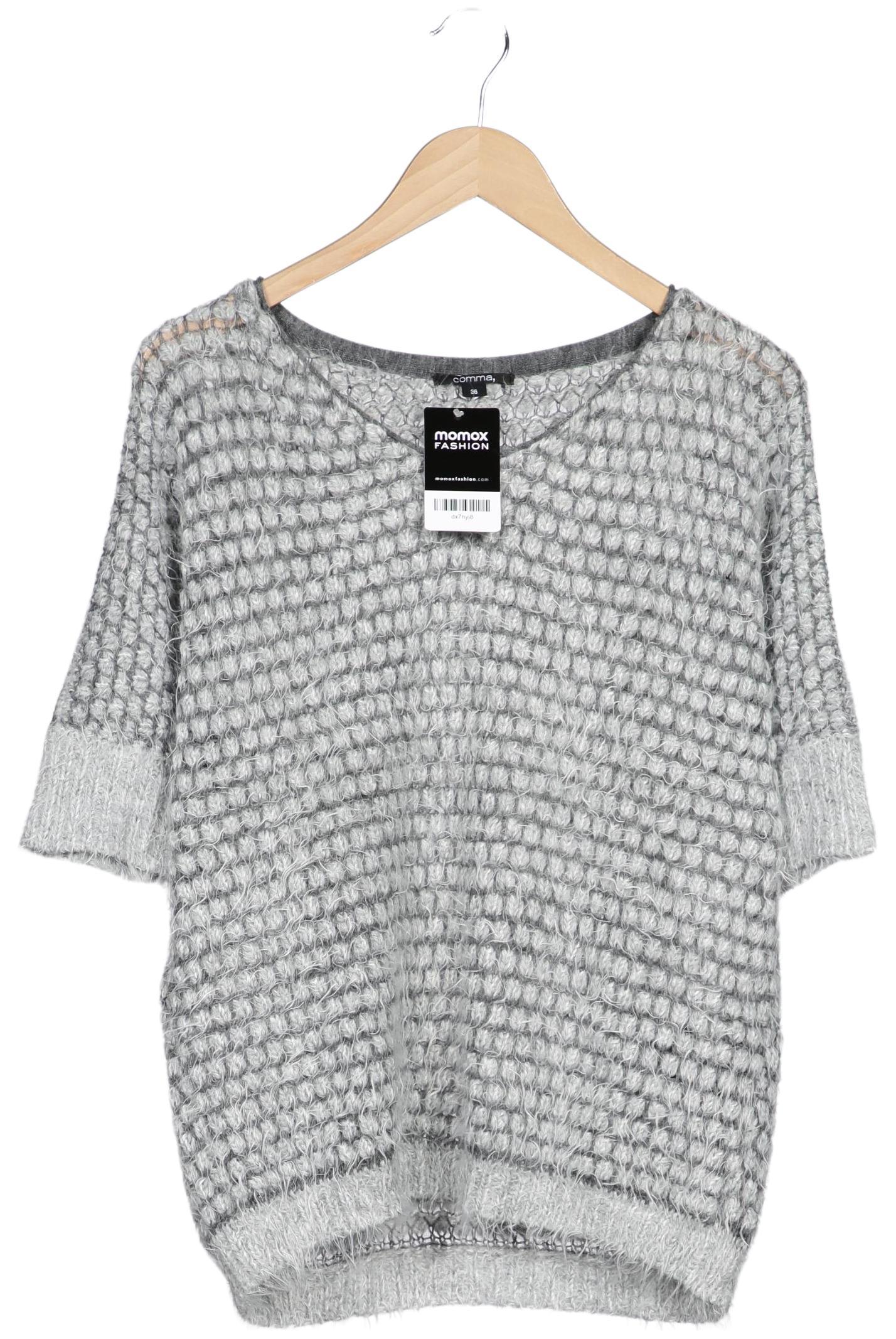 

Comma Damen Pullover, grau, Gr. 36