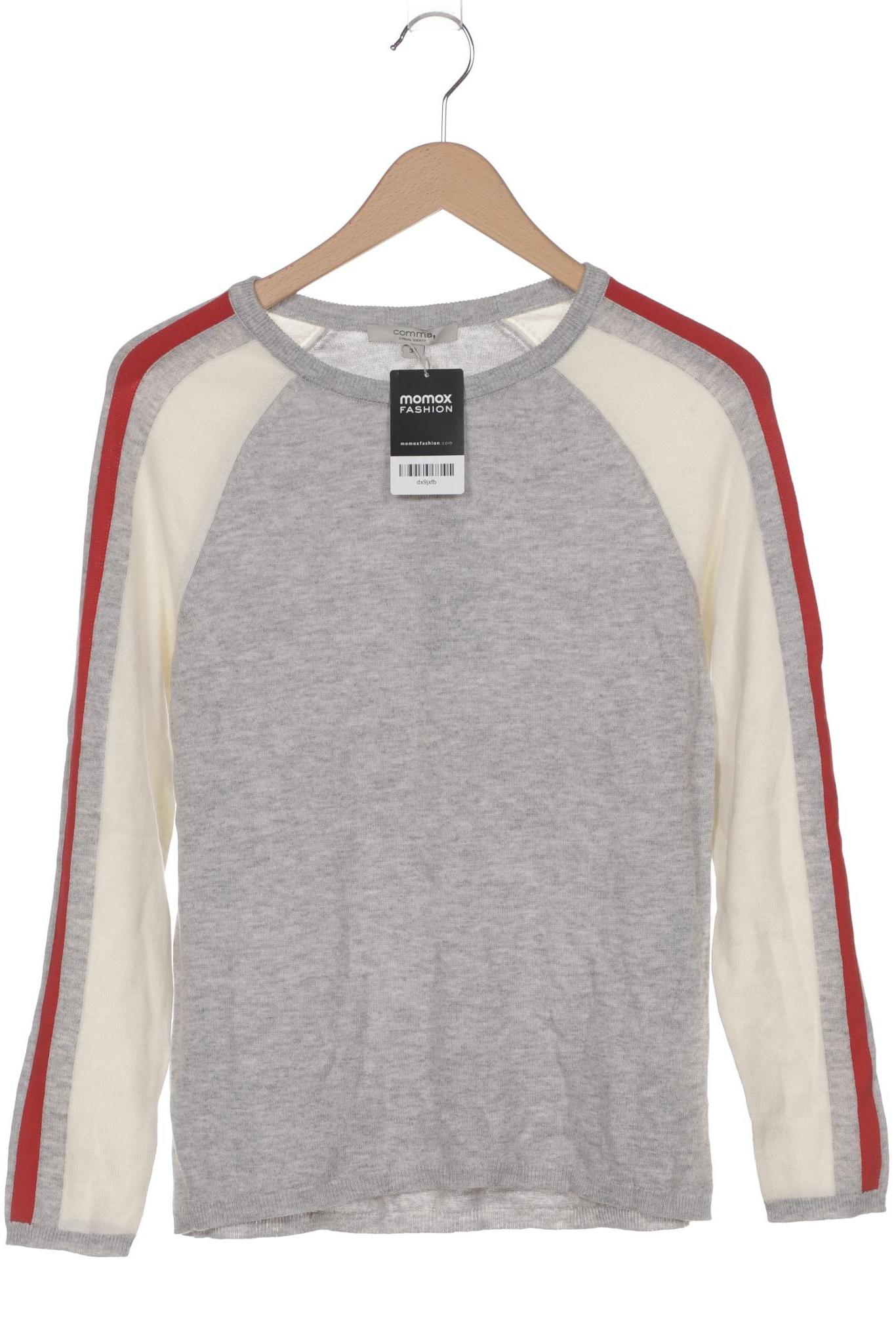 

Comma Damen Pullover, grau, Gr. 34