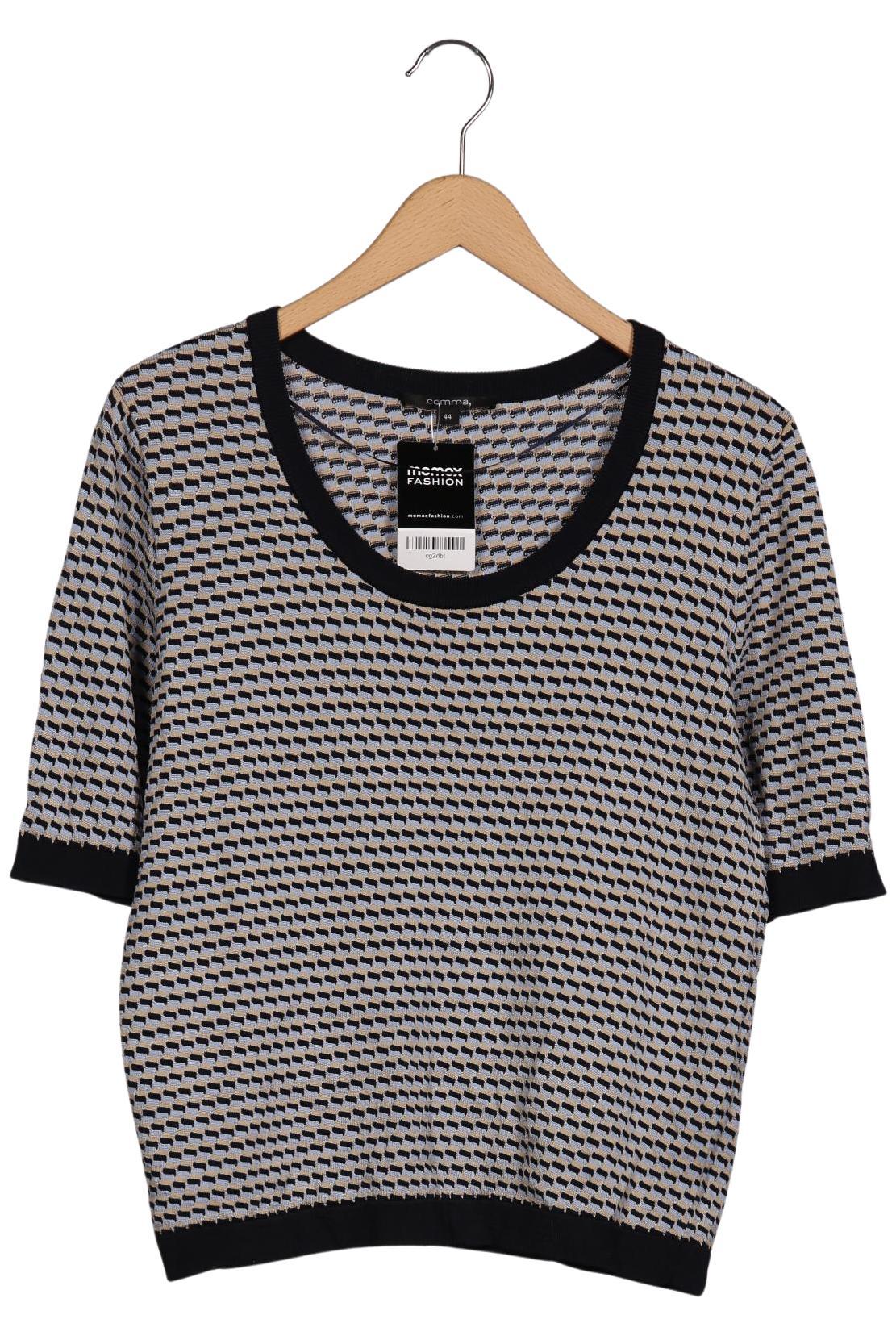 

Comma Damen Pullover, blau, Gr. 44