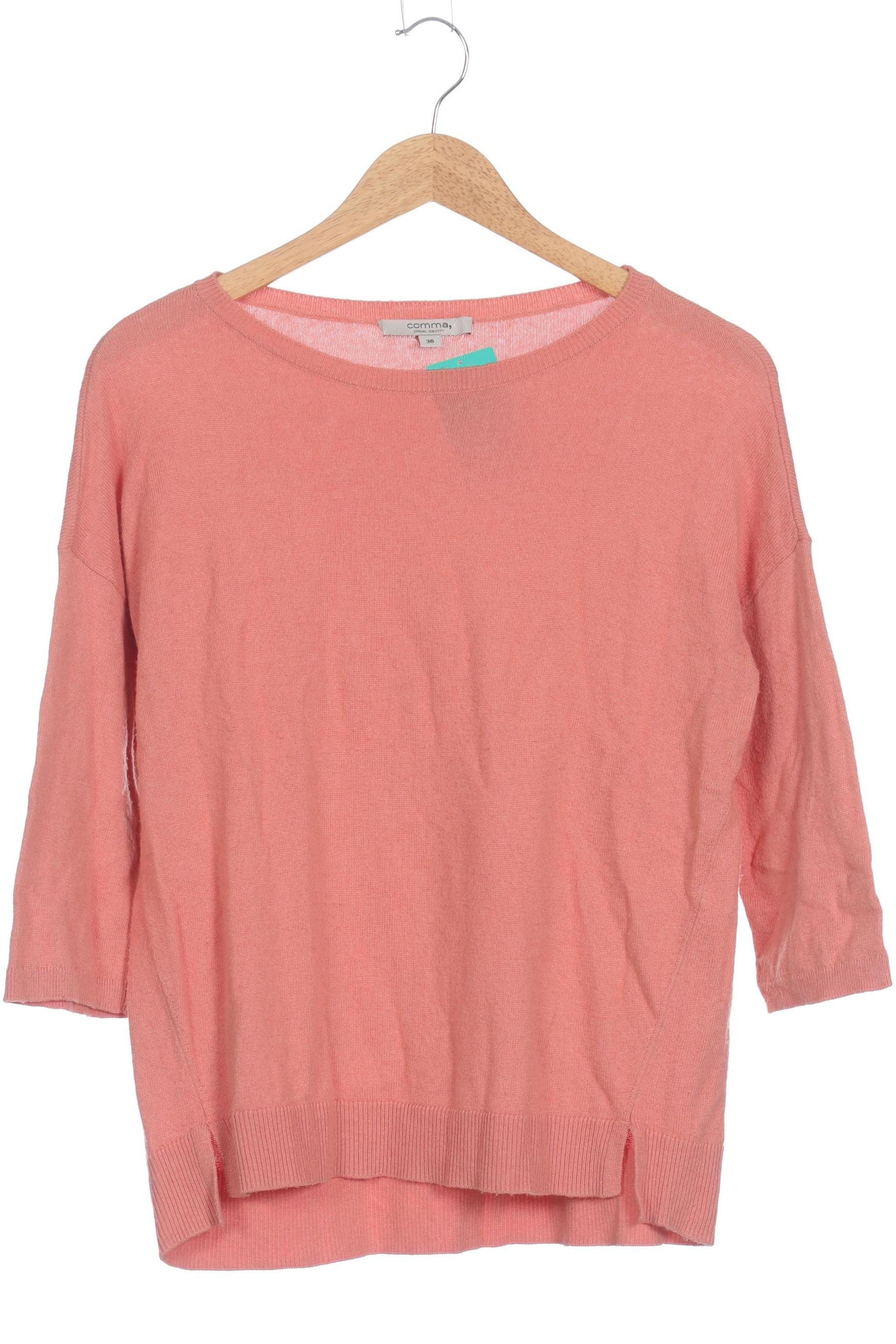 

Comma Damen Pullover, orange, Gr. 36