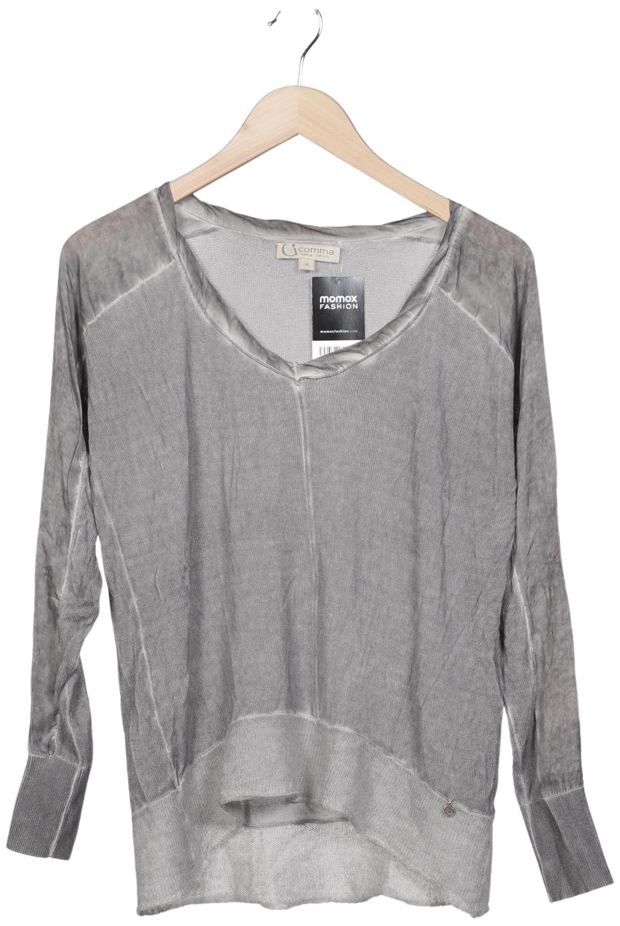 

Comma Damen Pullover, grau, Gr. 34