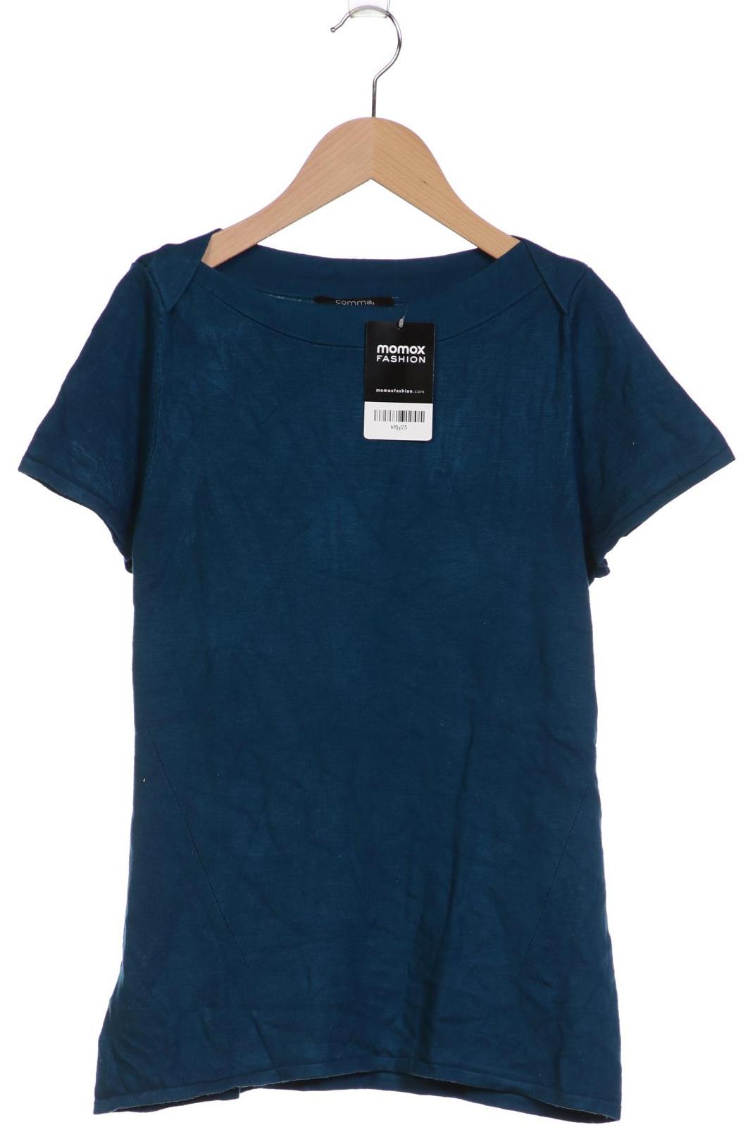 

Comma Damen Pullover, blau, Gr. 36