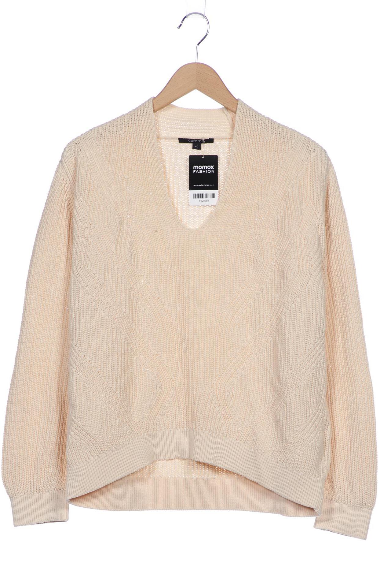 

Comma Damen Pullover, beige, Gr. 40