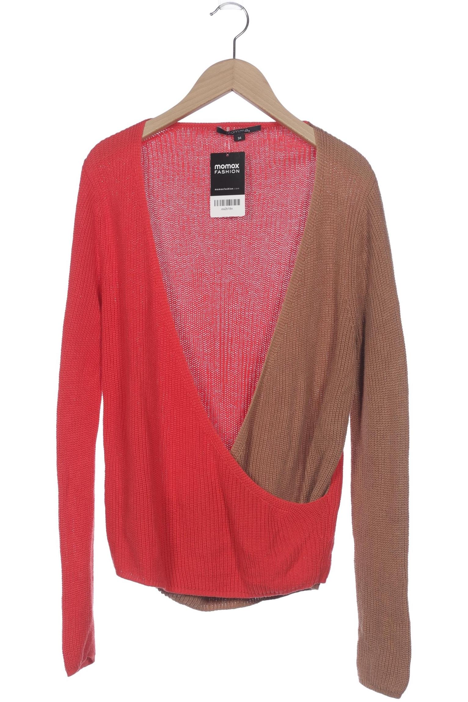 

Comma Damen Pullover, rot, Gr. 34