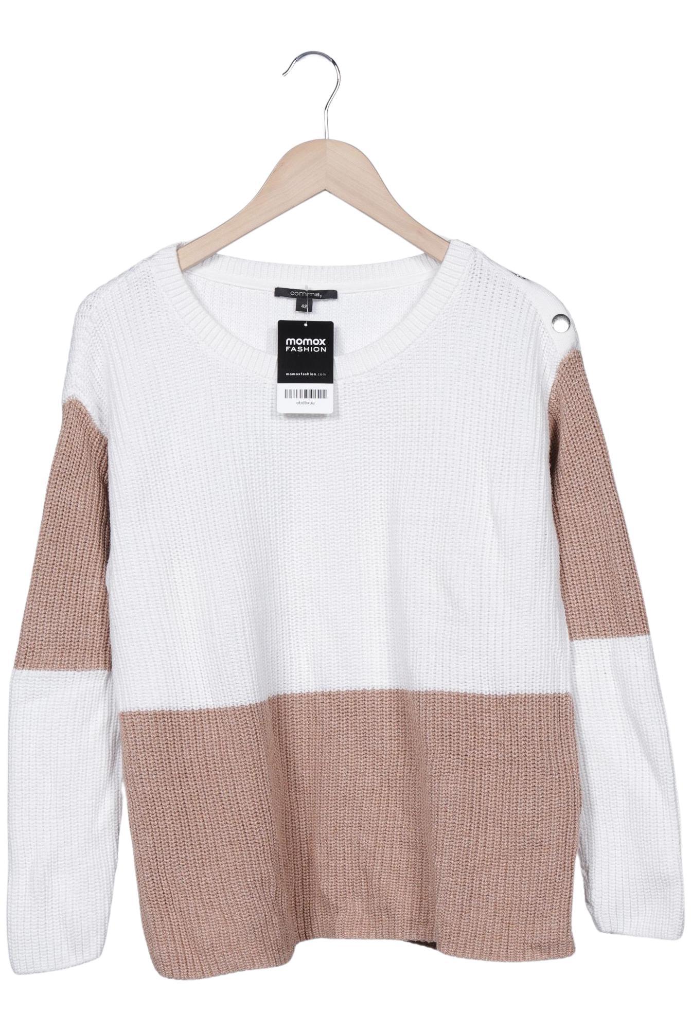 

Comma Damen Pullover, beige, Gr. 42