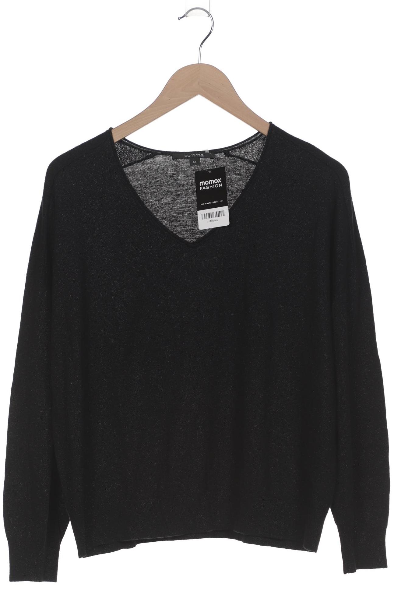 

Comma Damen Pullover, schwarz, Gr. 46