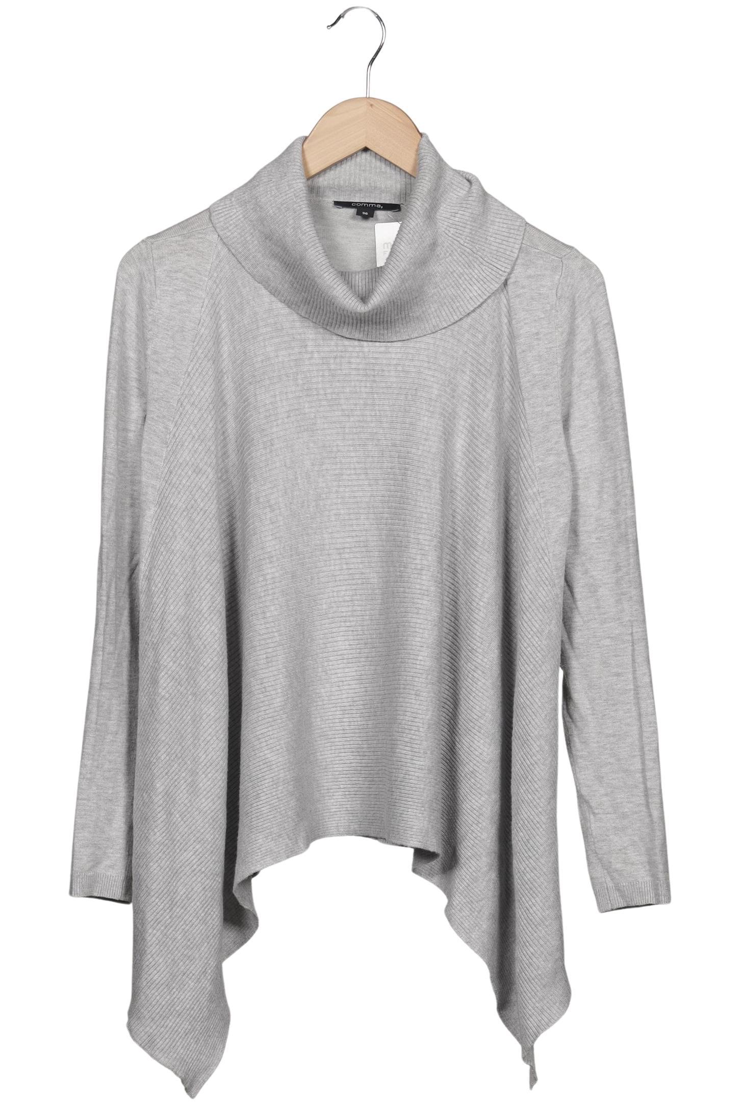 

Comma Damen Pullover, grau, Gr. 36