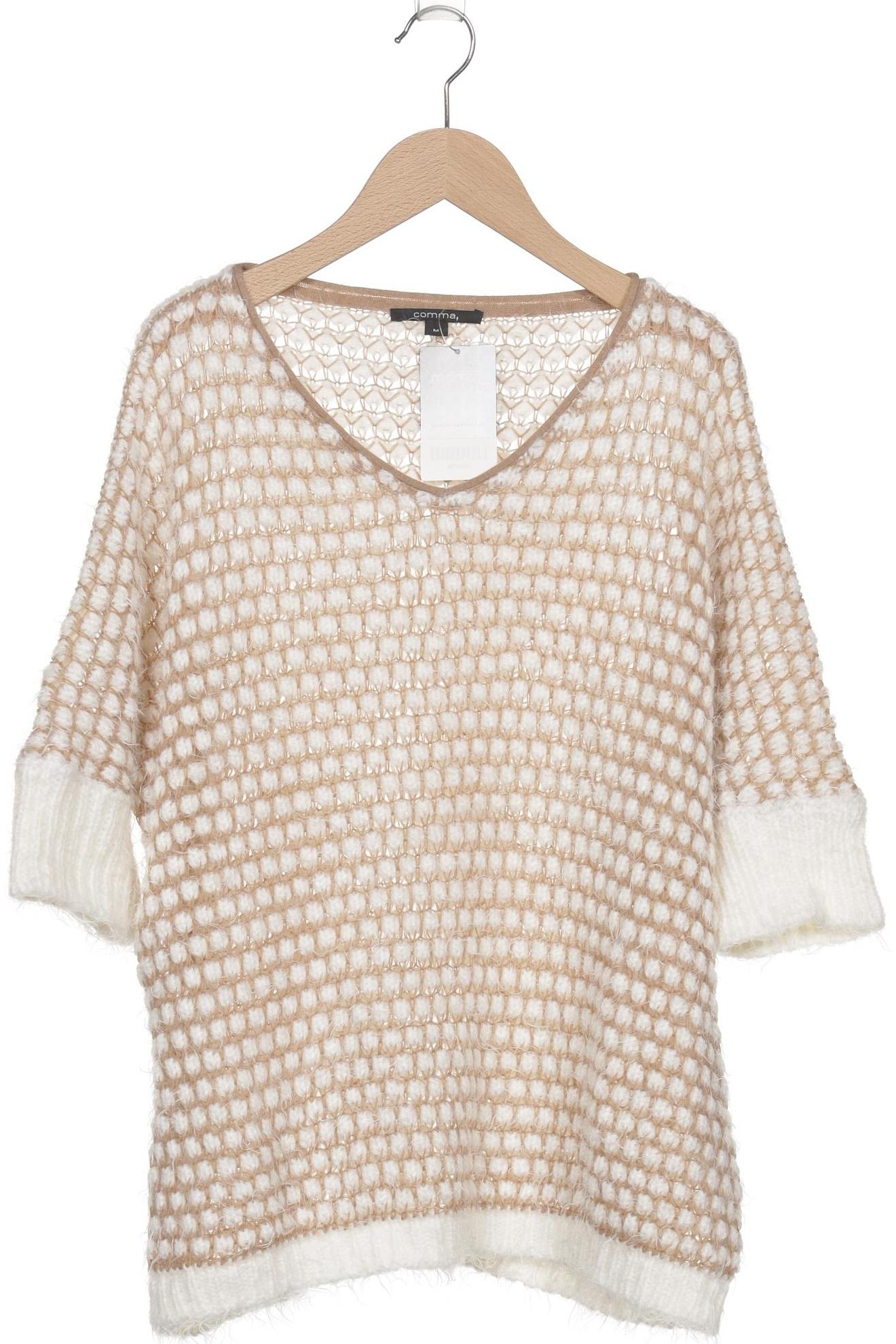 

Comma Damen Pullover, beige, Gr. 38
