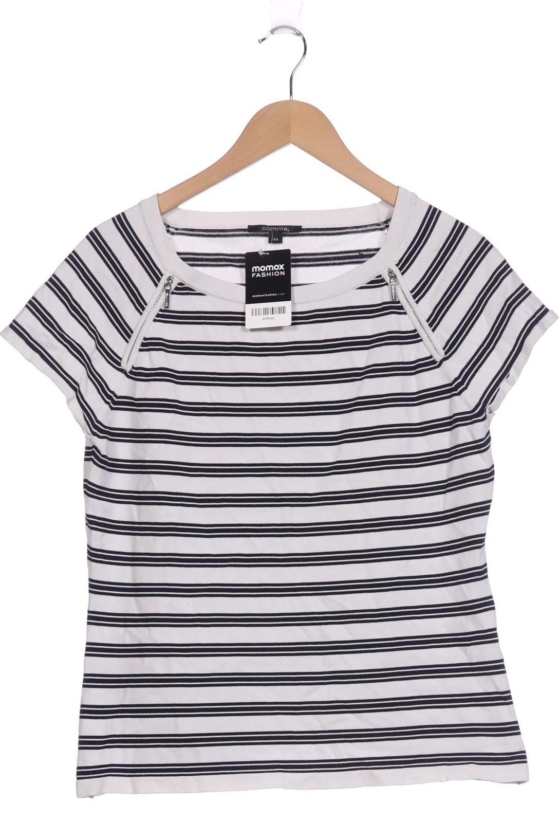 

Comma Damen Pullover, weiß, Gr. 44