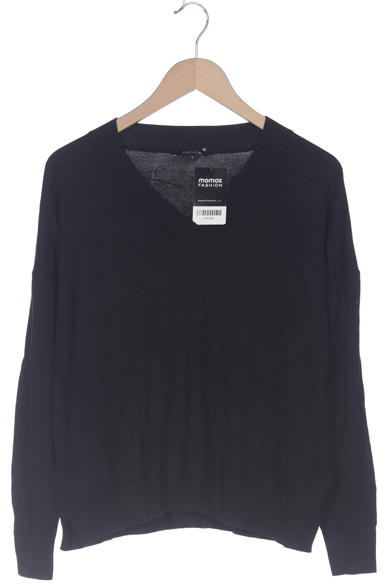 

Comma Damen Pullover, schwarz, Gr. 36