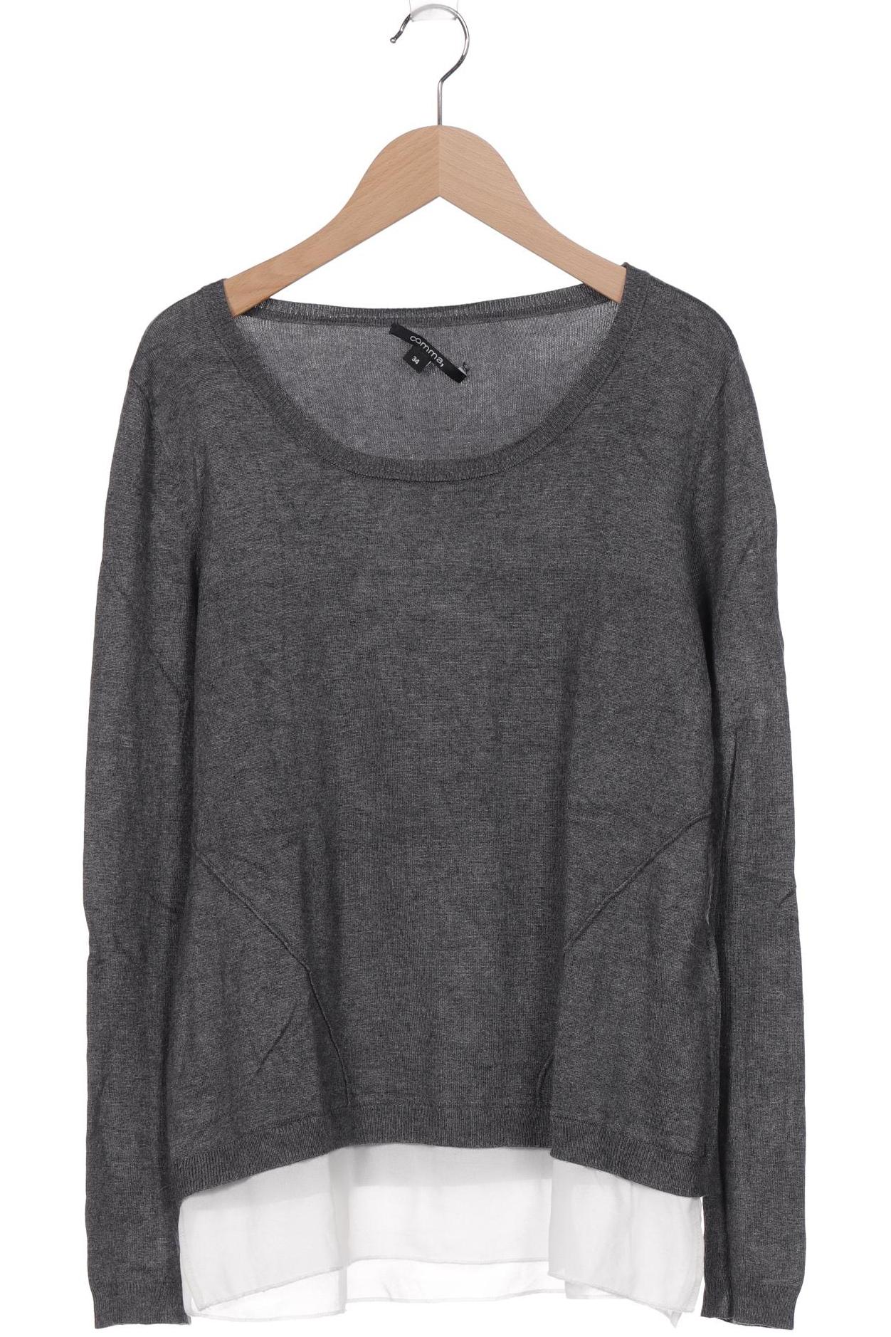 

Comma Damen Pullover, grau, Gr. 34