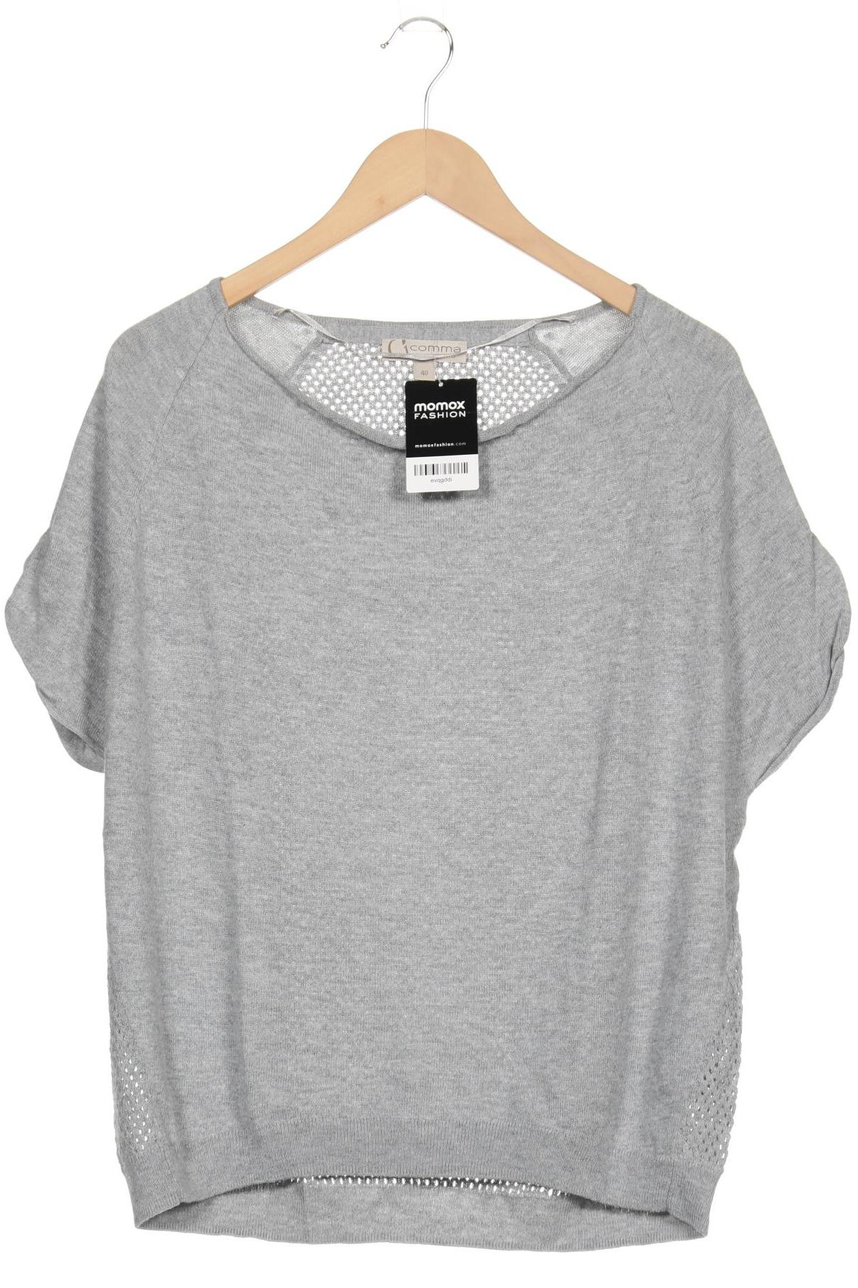 

Comma Damen Pullover, grau
