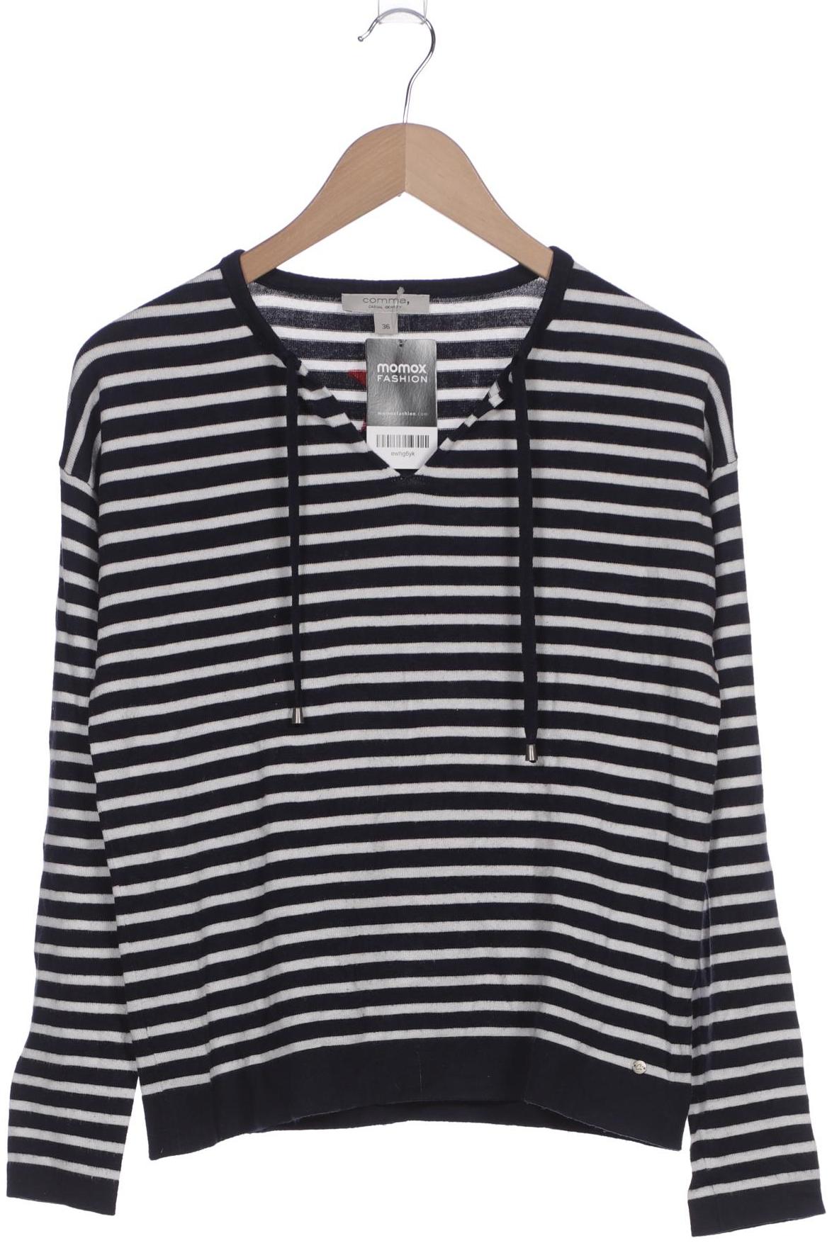 

Comma Damen Pullover, blau, Gr. 36