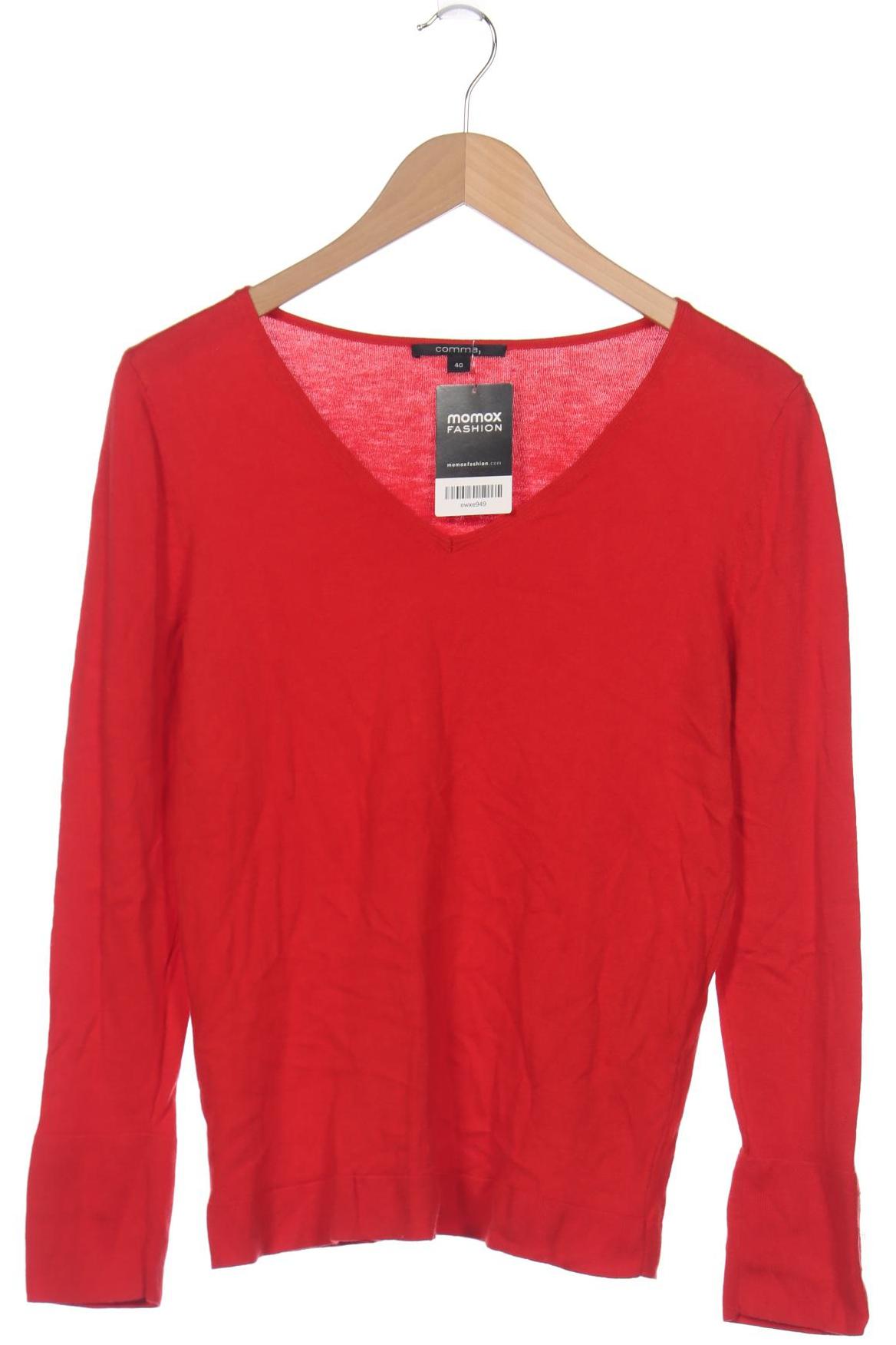 

Comma Damen Pullover, rot, Gr. 40