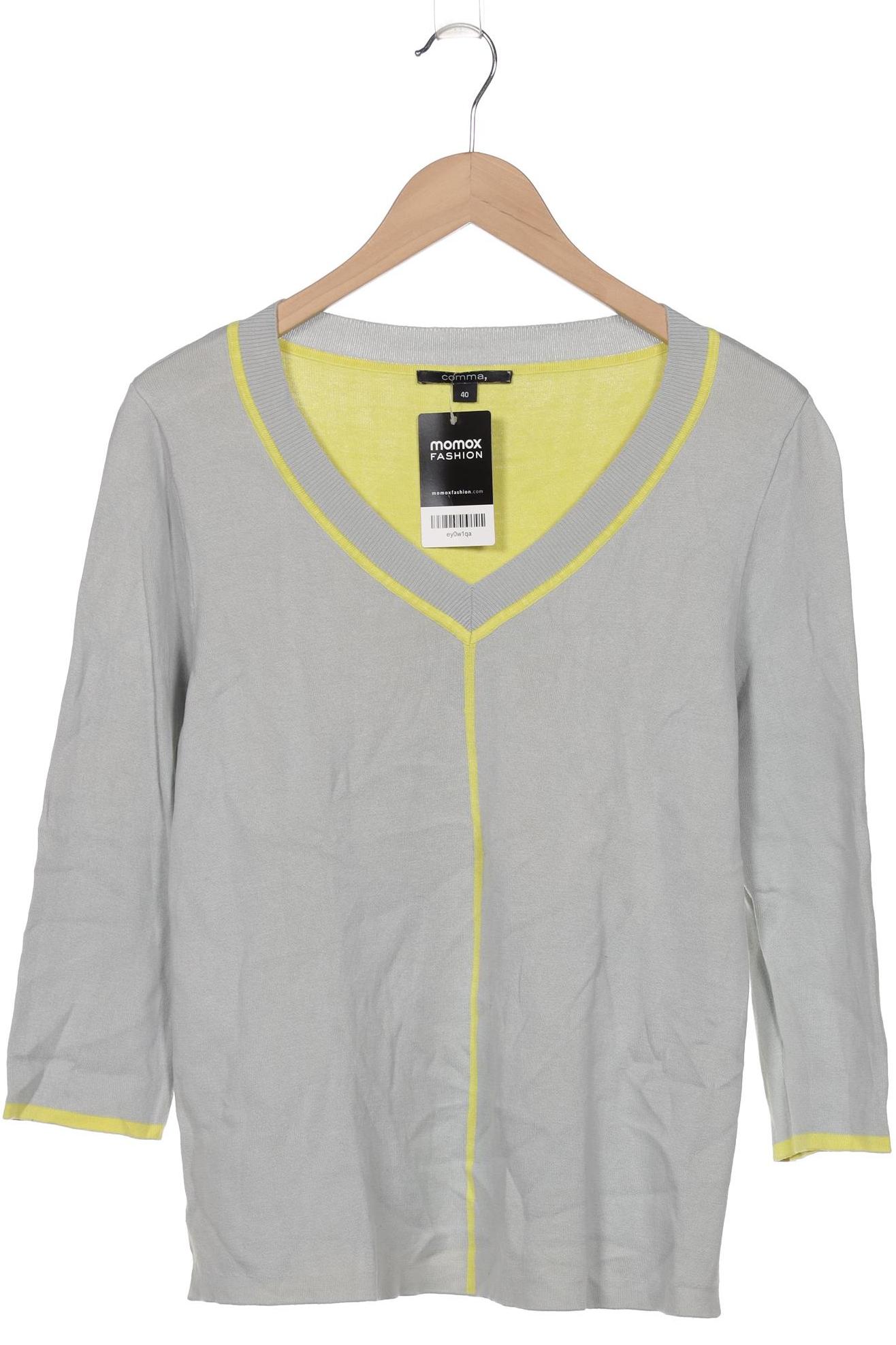

Comma Damen Pullover, hellblau, Gr. 40
