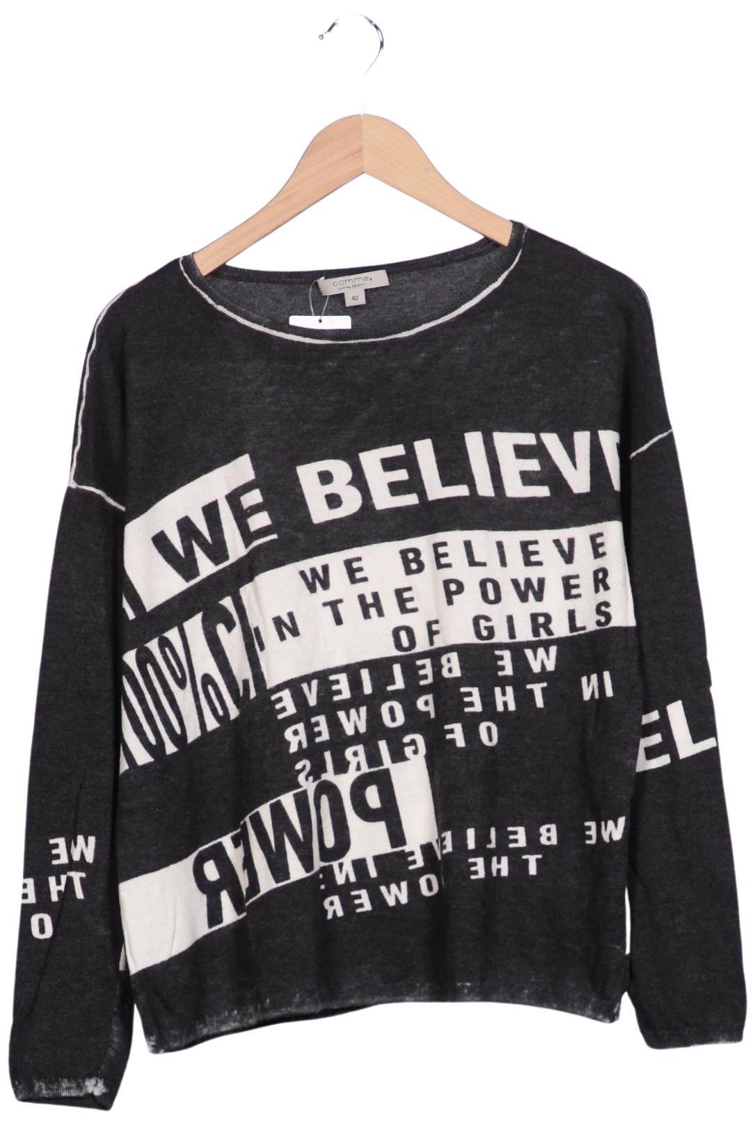 

Comma Damen Pullover, mehrfarbig, Gr. 42