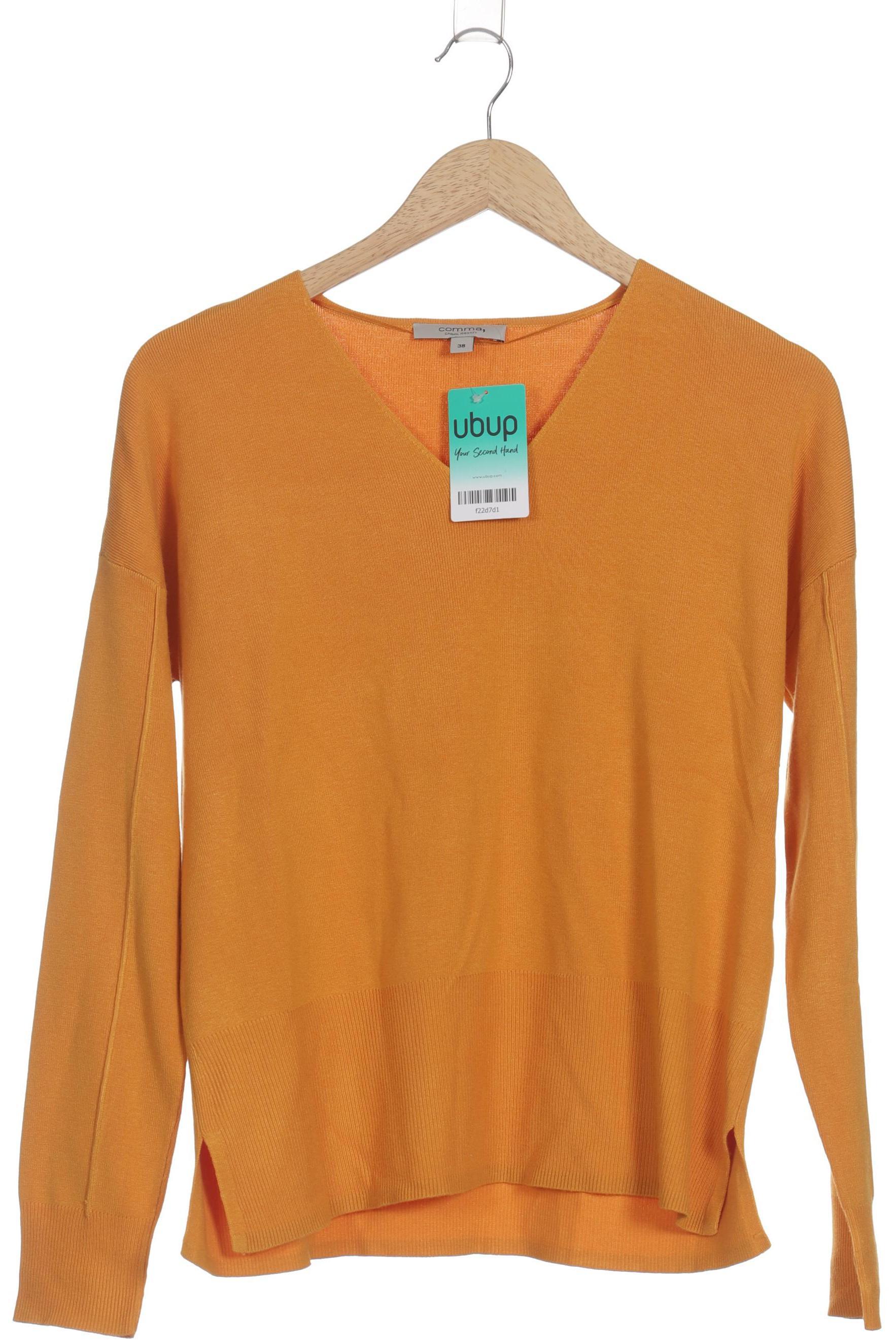 

Comma Damen Pullover, gelb, Gr. 38
