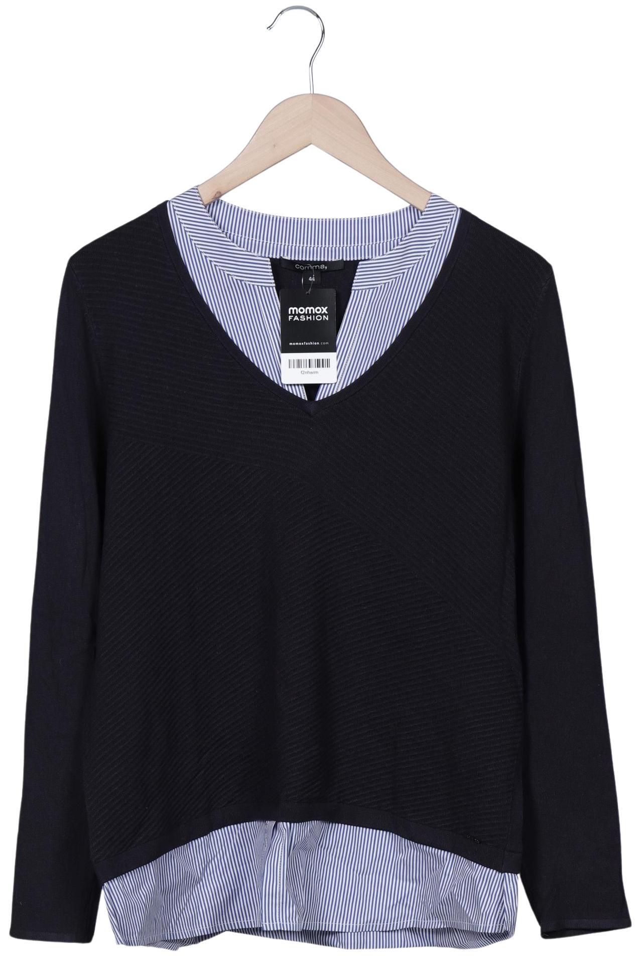 

Comma Damen Pullover, marineblau, Gr. 44