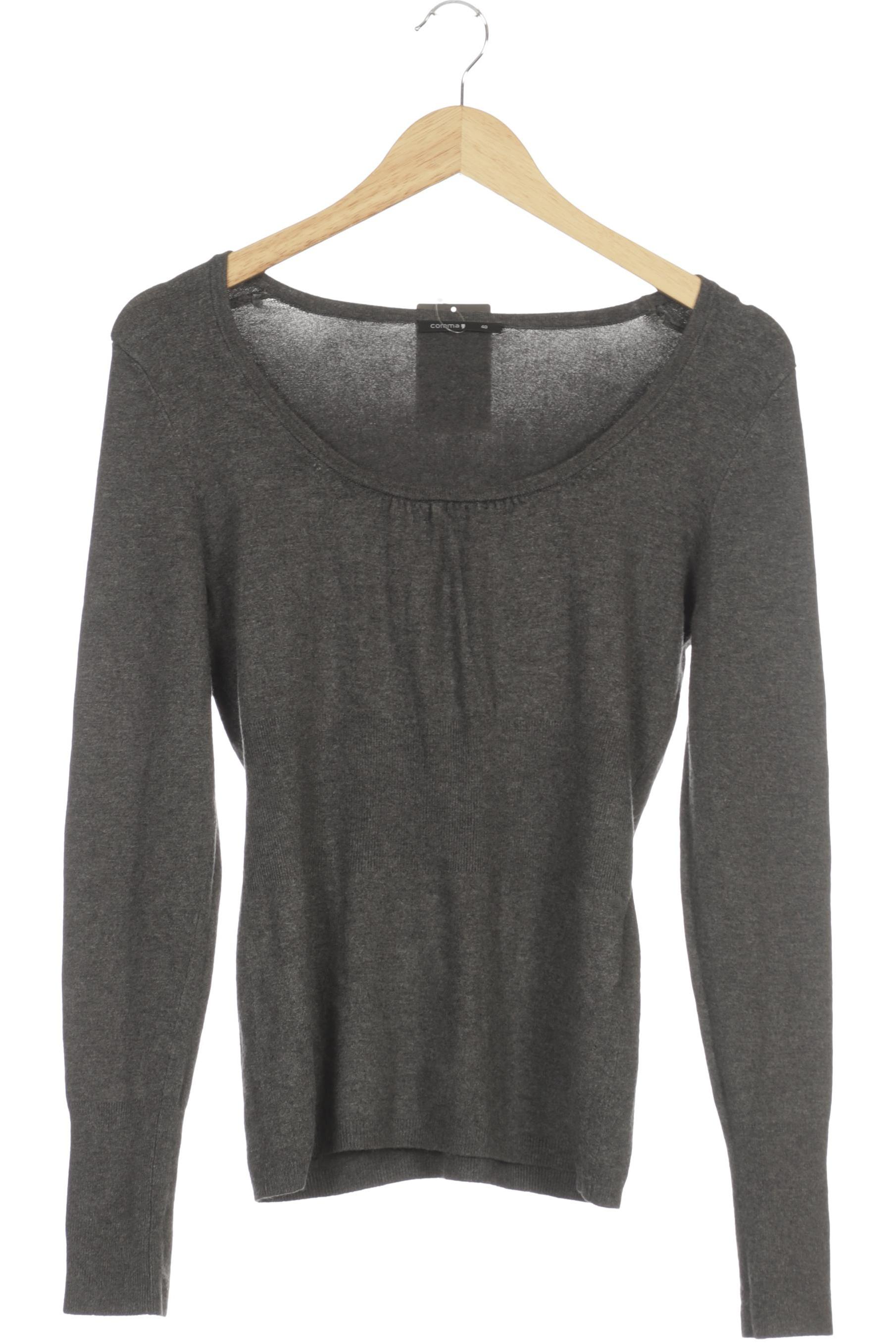 

Comma Damen Pullover, grau, Gr. 40
