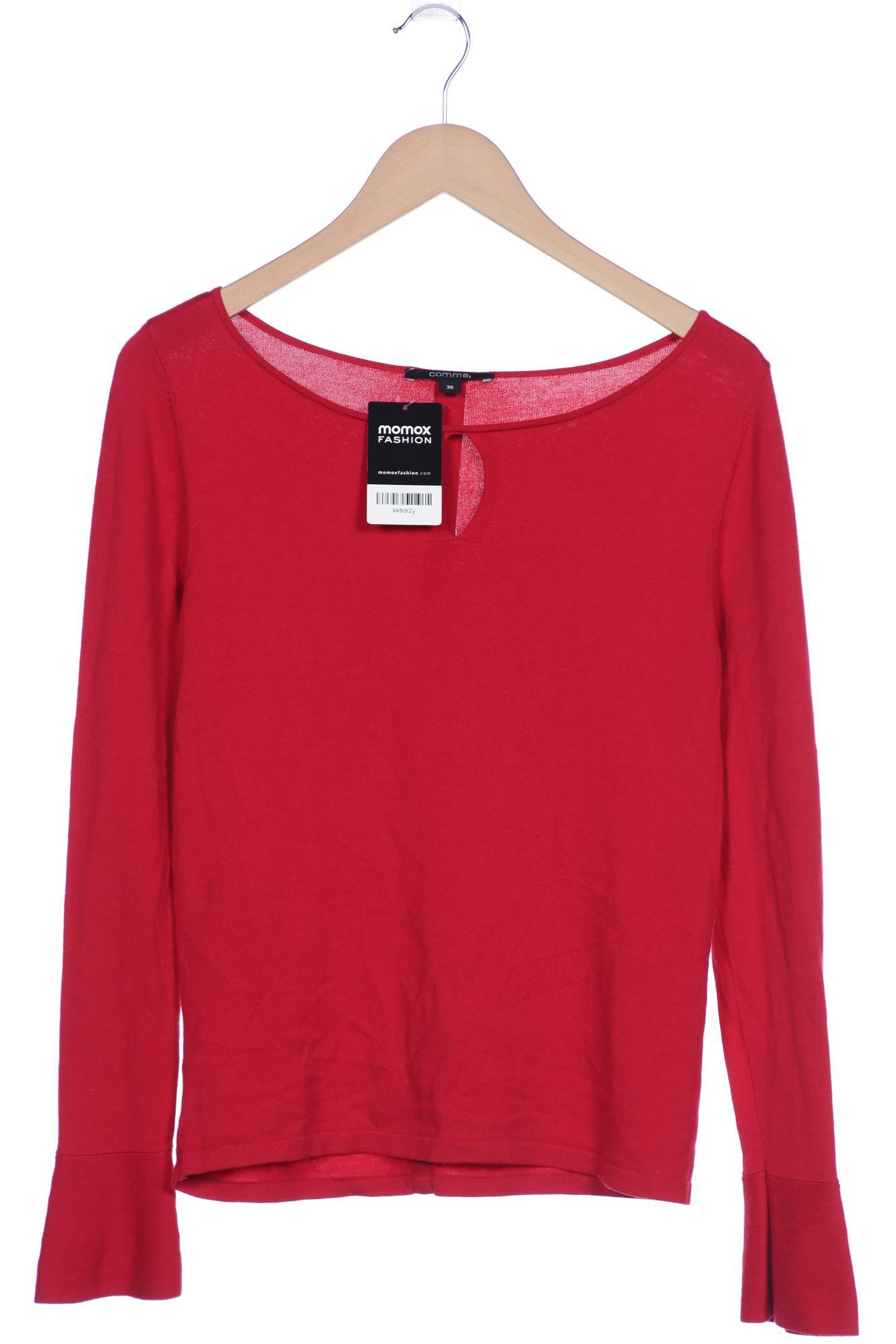 

Comma Damen Pullover, rot, Gr. 36