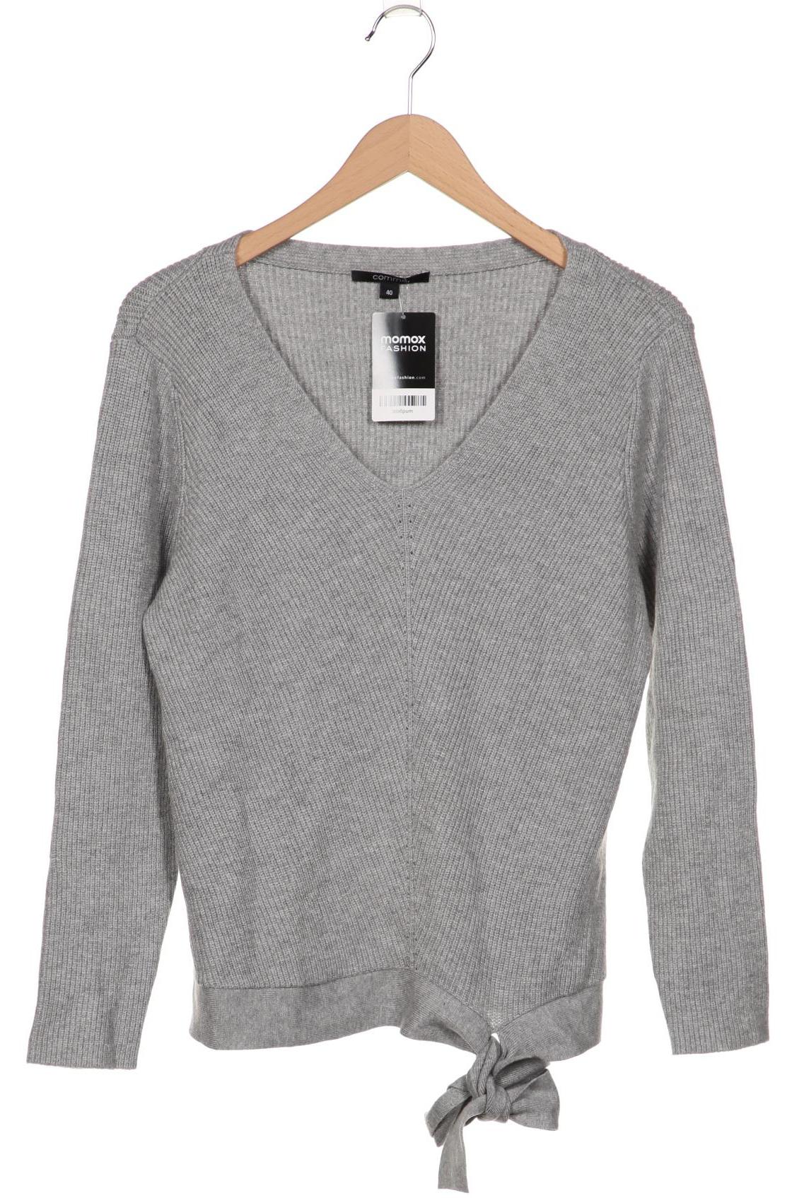 

Comma Damen Pullover, grau