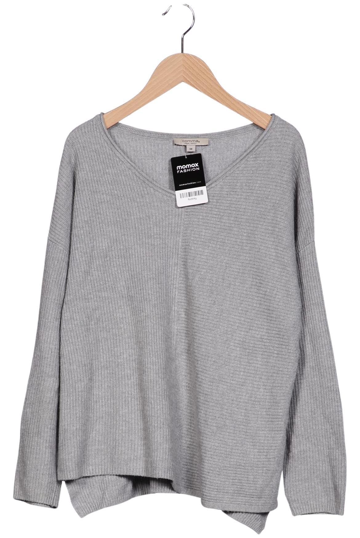 

Comma Damen Pullover, grau, Gr. 38