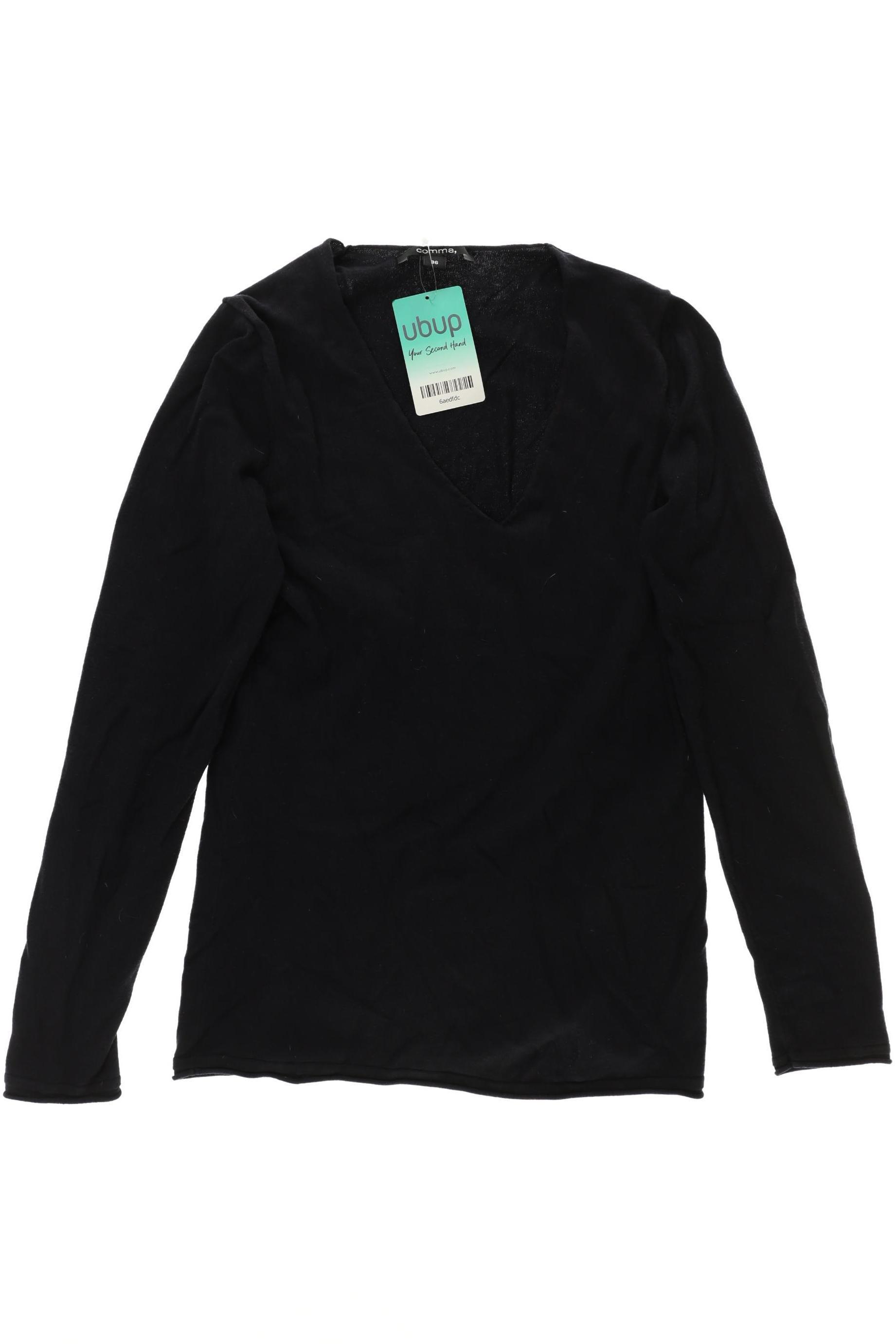

Comma Damen Pullover, marineblau, Gr. 36