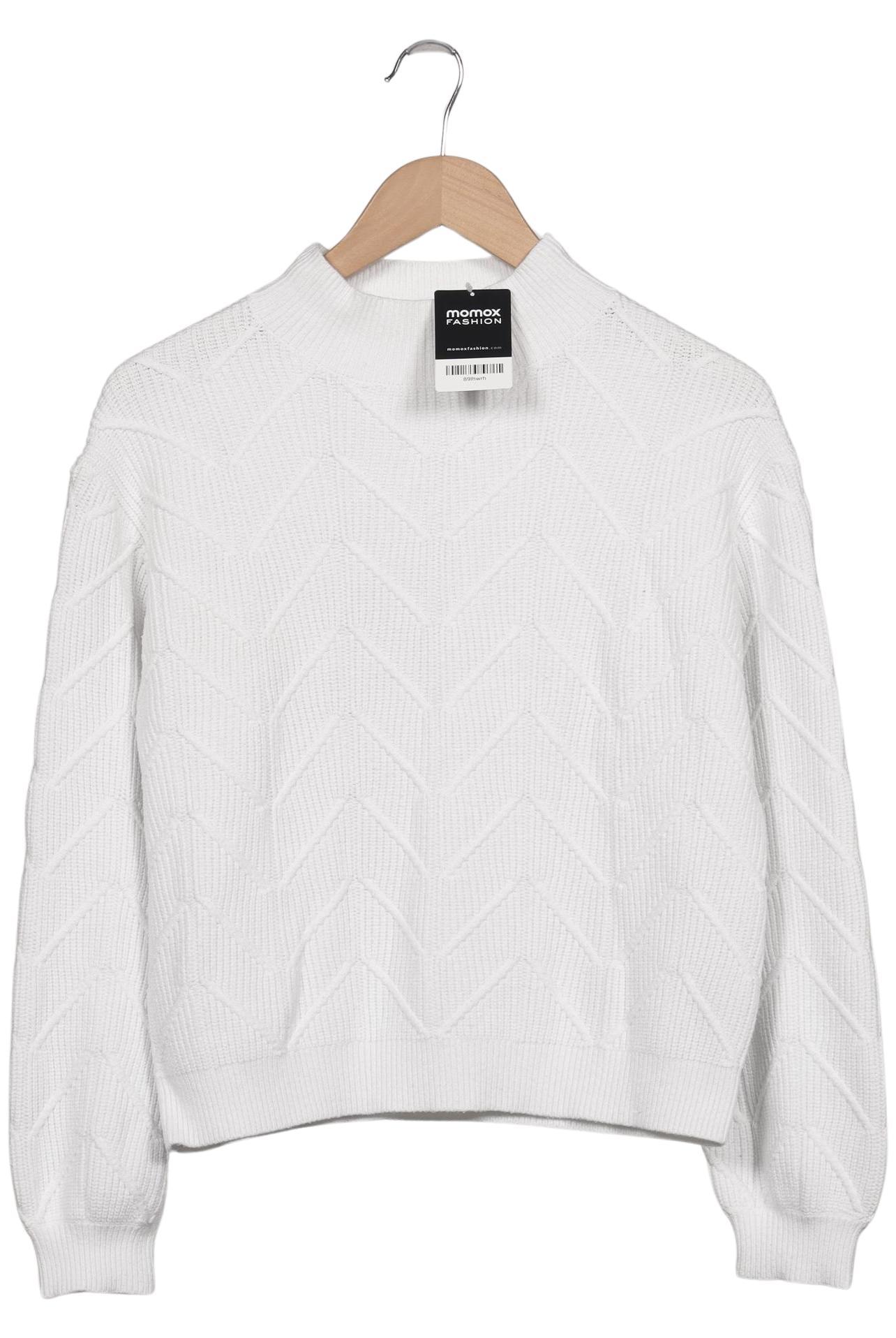 

Comma Damen Pullover, weiß, Gr. 36