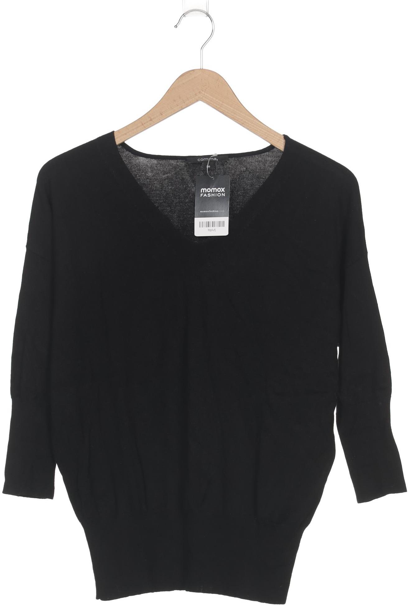 

Comma Damen Pullover, schwarz, Gr. 36