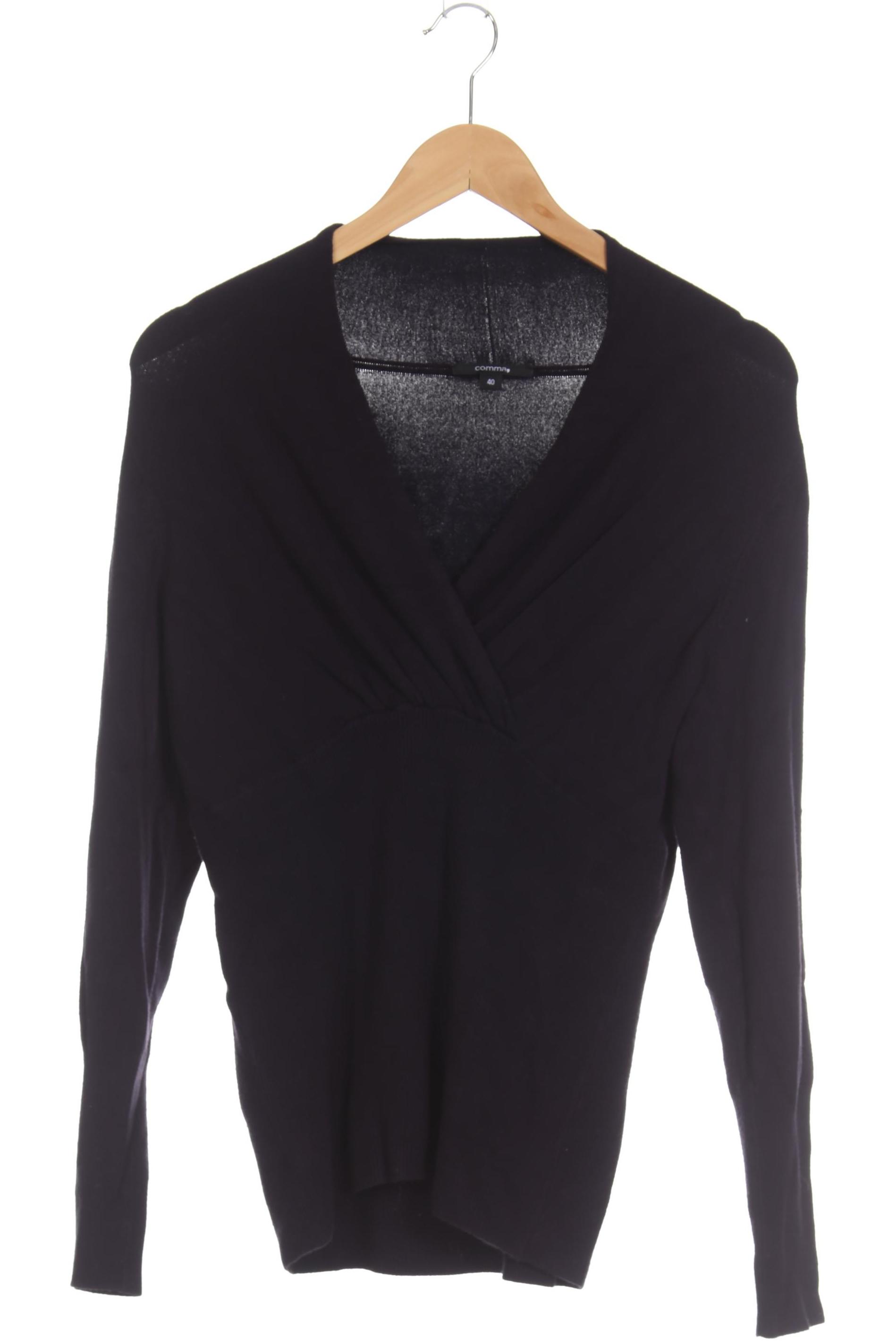

Comma Damen Pullover, blau, Gr. 40