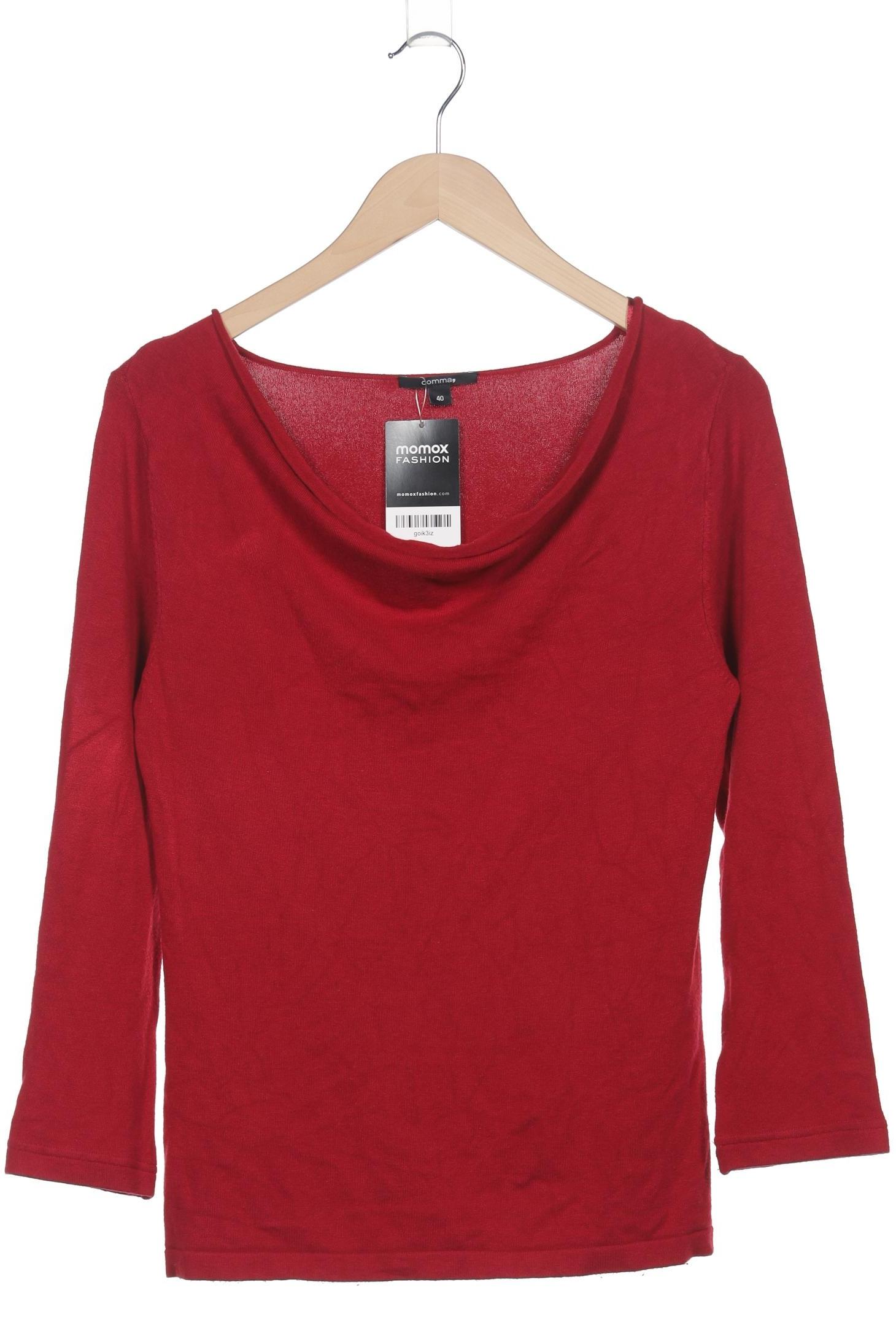 

Comma Damen Pullover, rot, Gr. 40