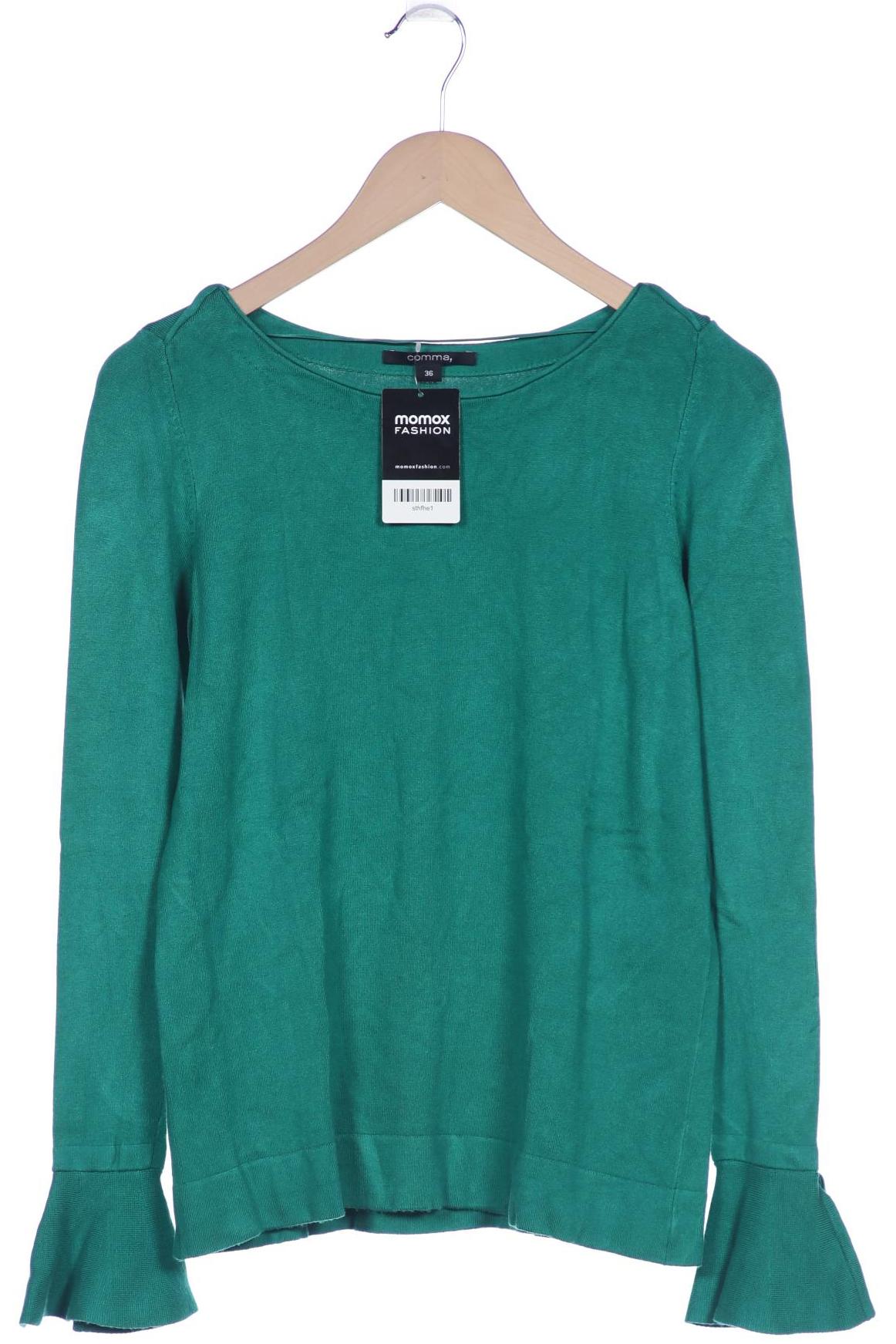 

Comma Damen Pullover, grün, Gr. 36