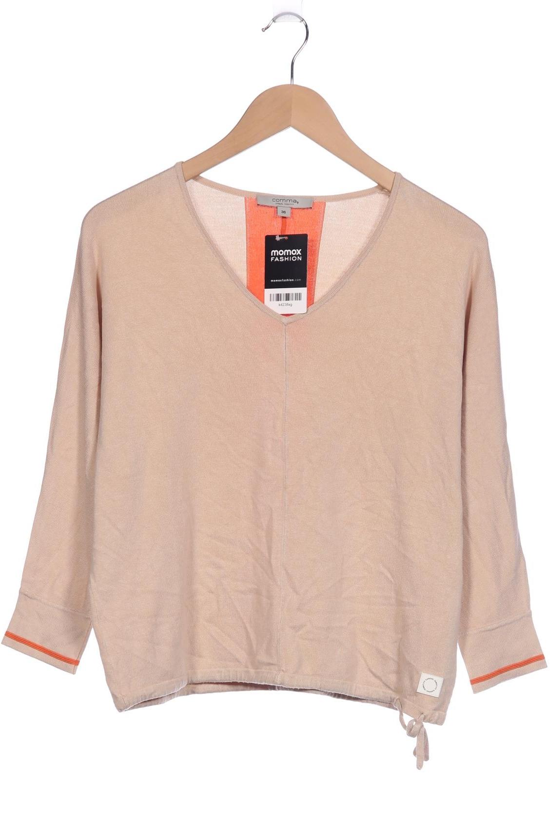 

Comma Damen Pullover, beige, Gr. 36