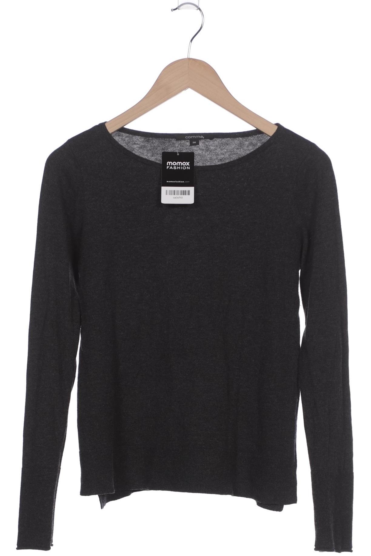 

Comma Damen Pullover, grau, Gr. 36