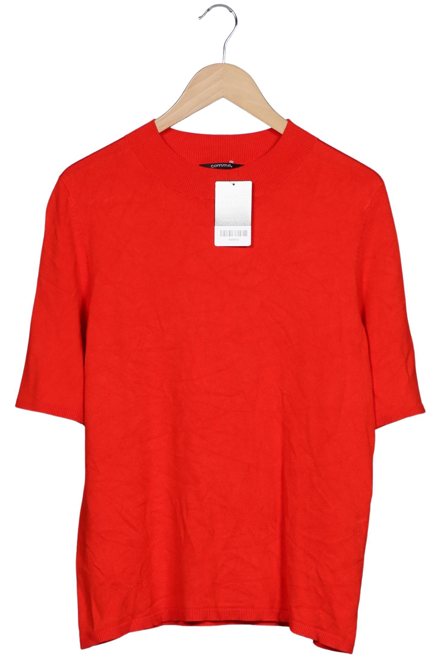 

Comma Damen Pullover, rot, Gr. 44