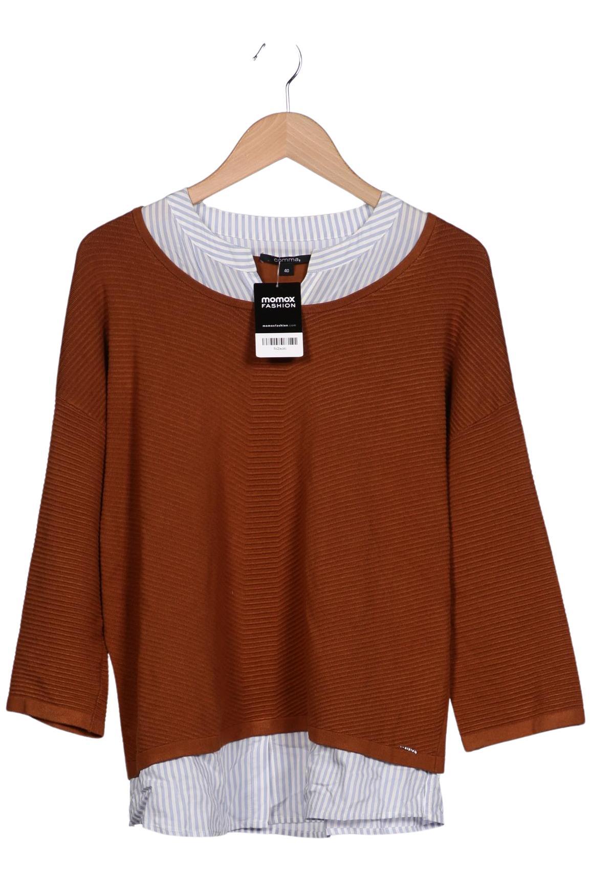 

Comma Damen Pullover, braun, Gr. 40